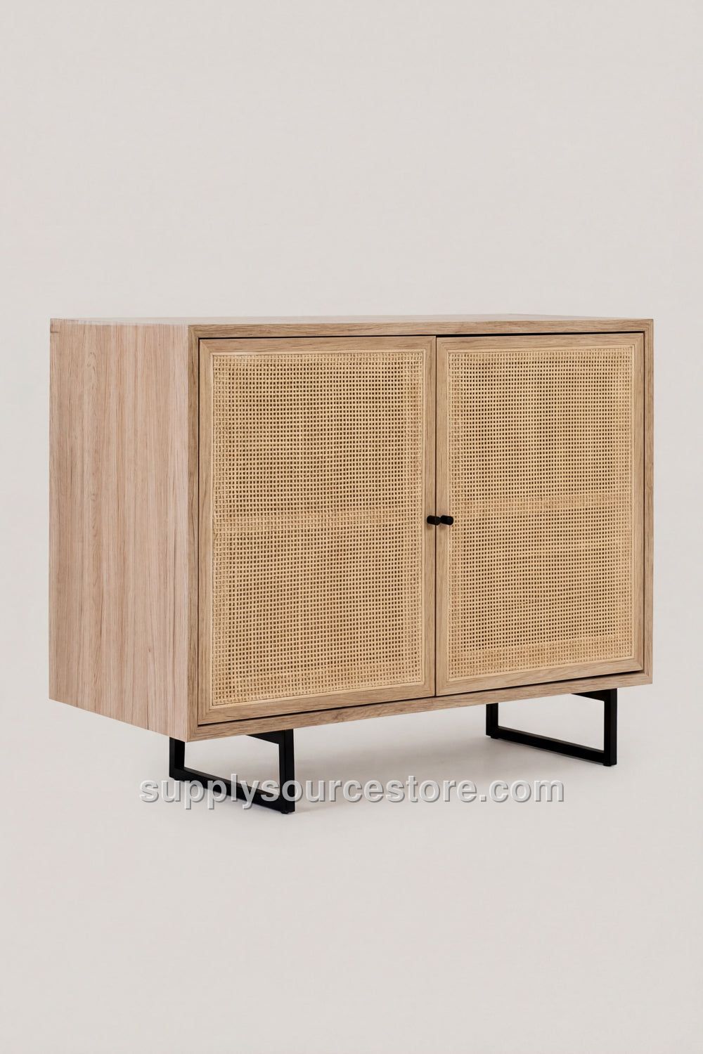 Wicker Wood Console · SS-001518