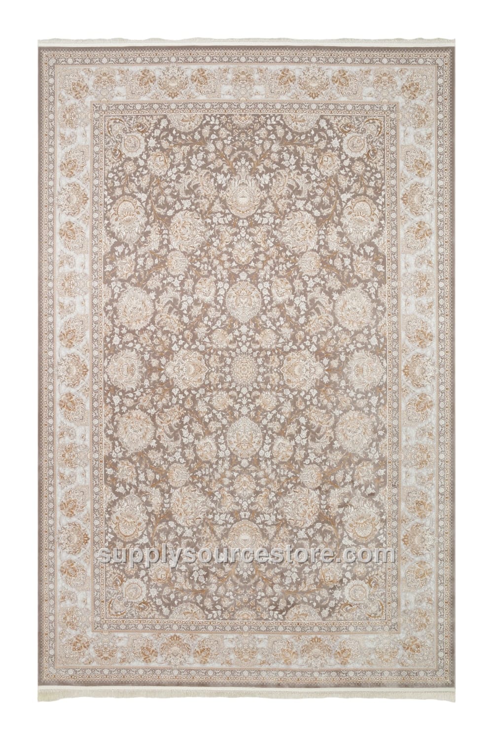 Classic Patterned Tight-Woven Rug