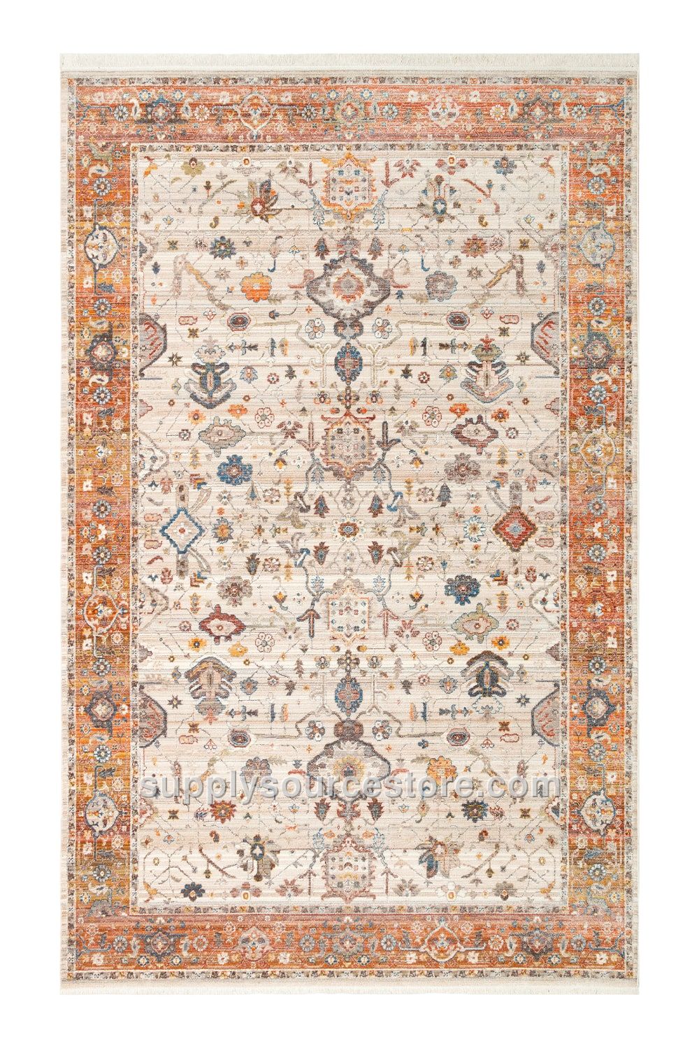 Ethnic Pattern Soft Tufted Woven Rug · SS-015195
