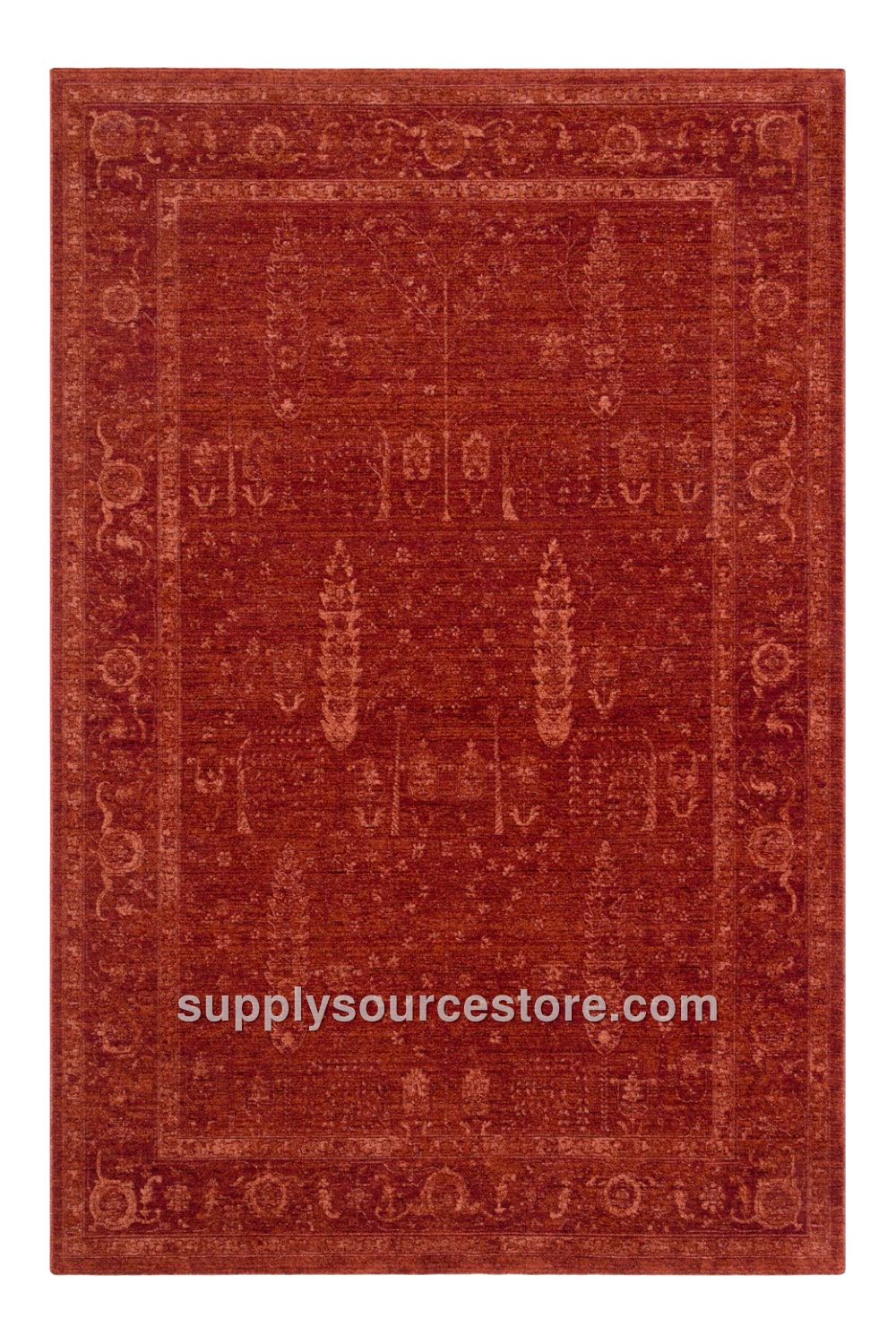 Vintage Look Soft Tufted Woven Rug · SS-015204