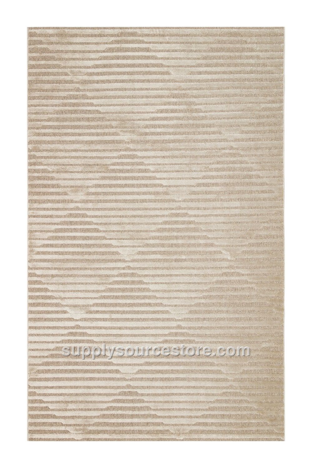 Wool and Viscose Blend Woven Rug · SS-015208