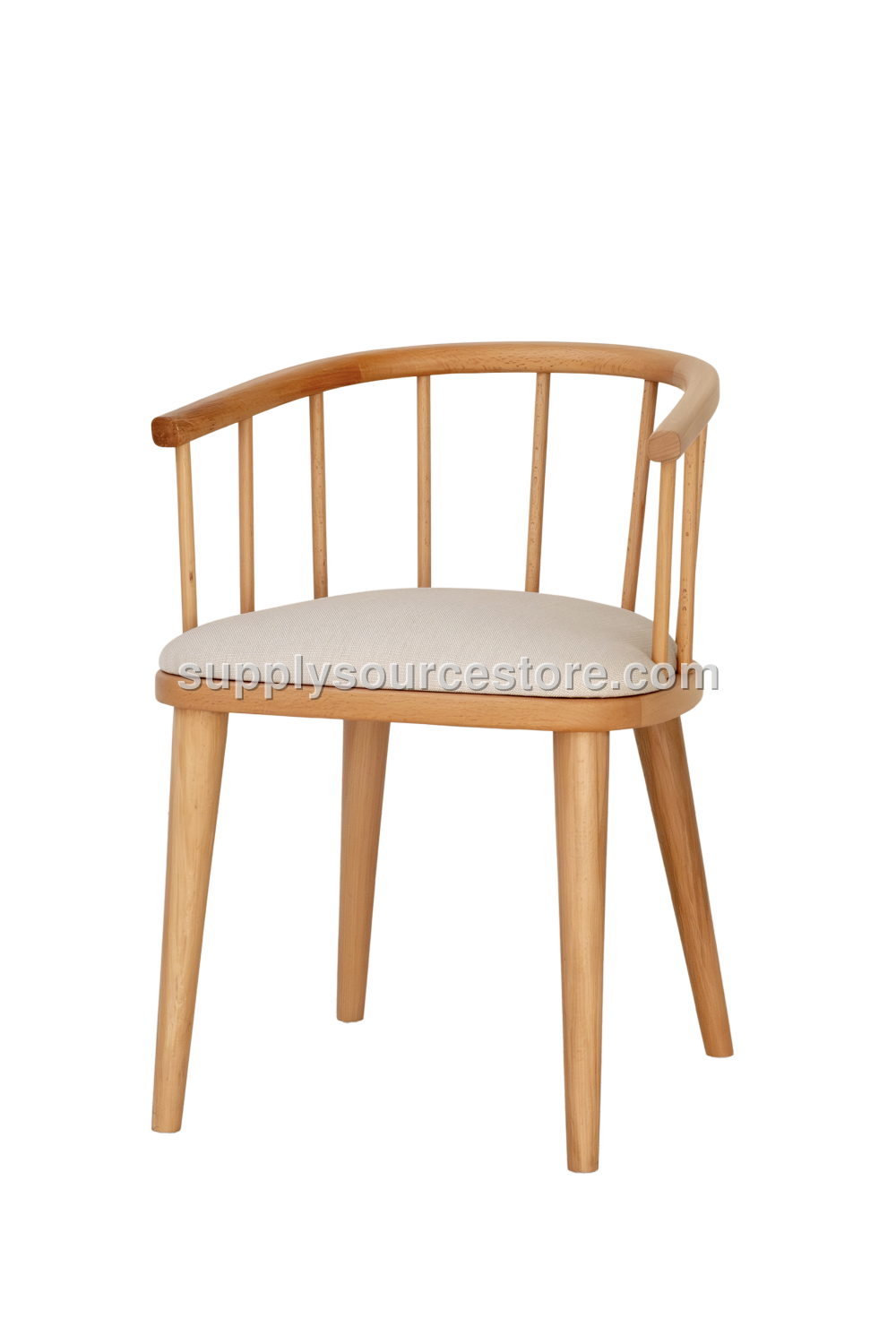 Upholstered Wooden Chair