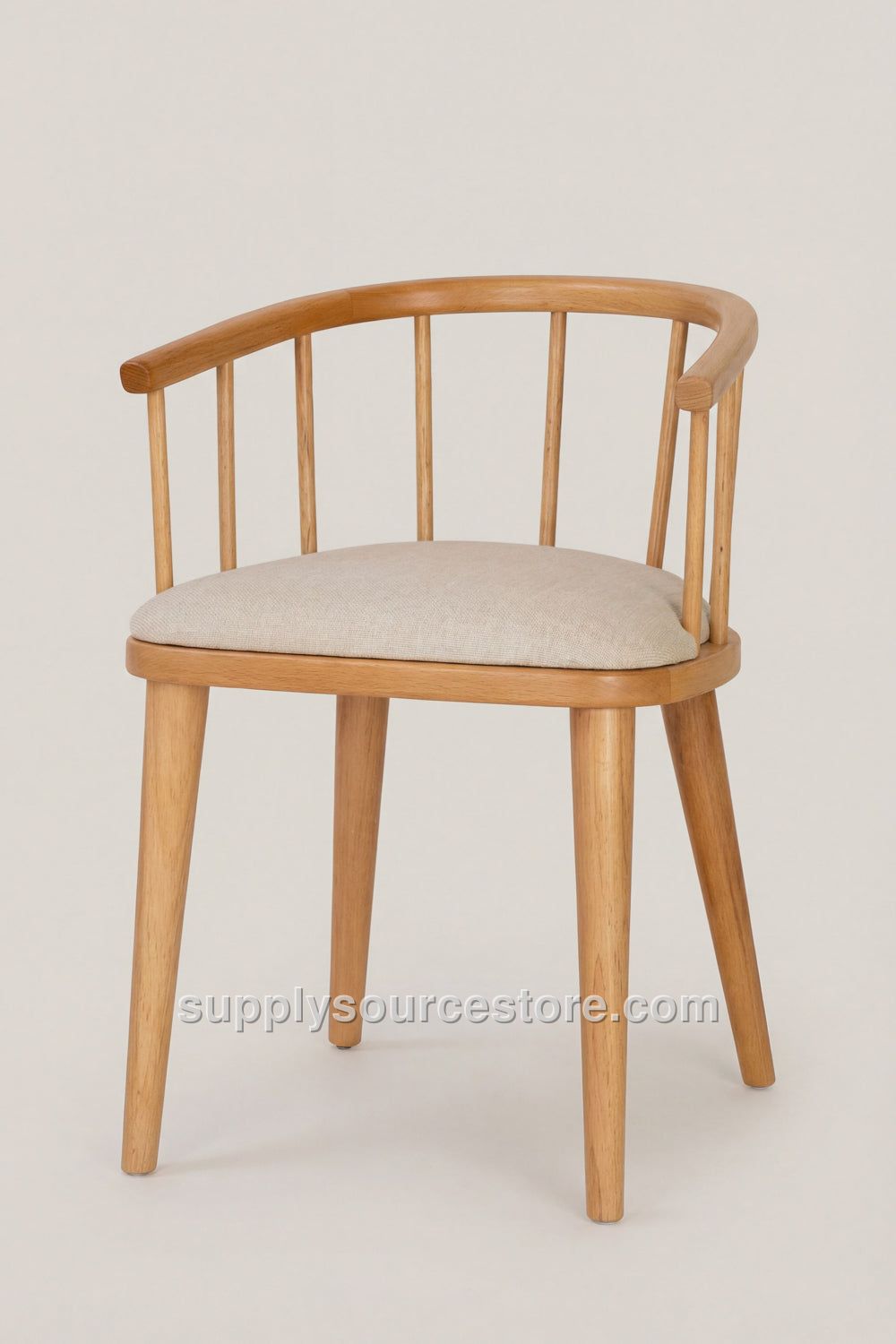 LATTE Upholstered Wooden Chair · SS-001521