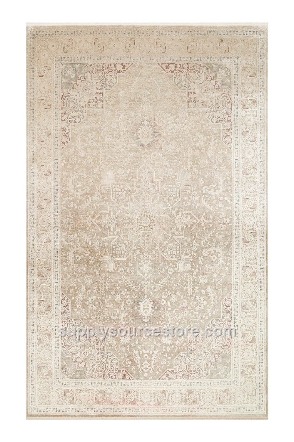 Over-Dyed Vintage Look Woven Rug · SS-015211