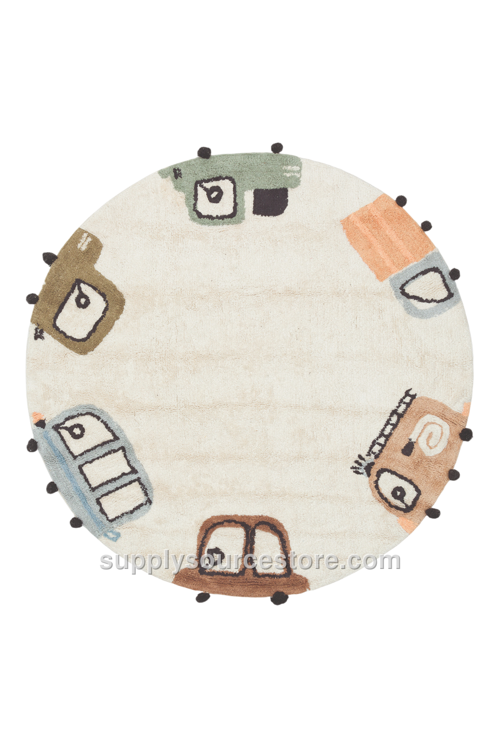 Washable Non‑Slip Cotton Kids Rug · SS-015214