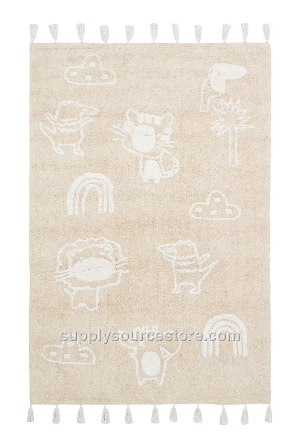 Washable Non-Slip Cotton Child Rug · SS-015215