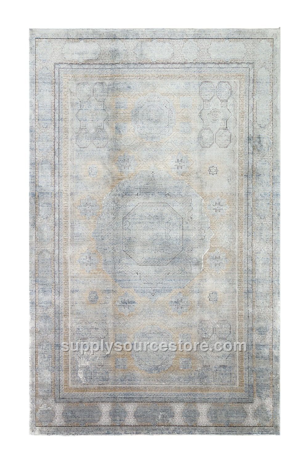 Classic Patterned Tight-Weave Rug · SS-015220