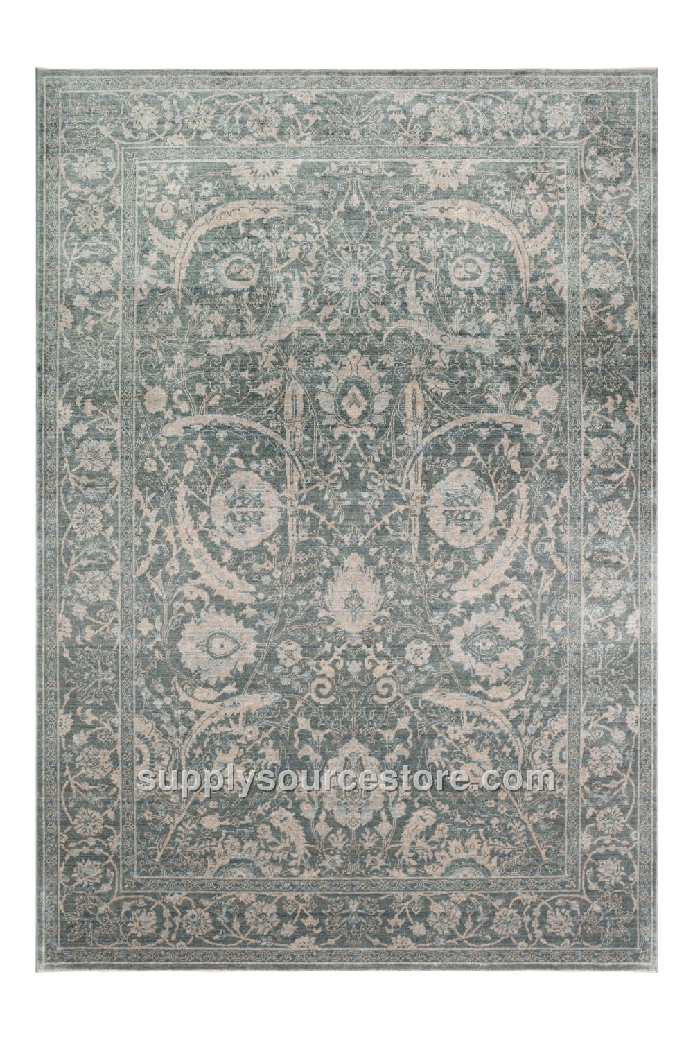 Handwoven Usak Rug · SS-015238