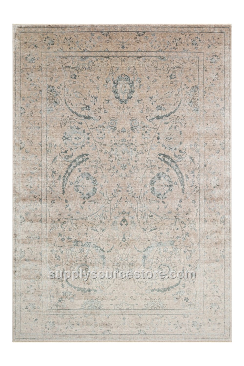 Hand-Woven Usak Rug · SS-015239