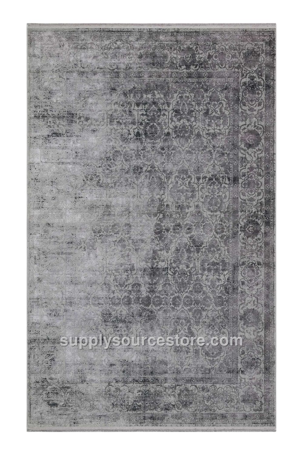 Vintage Style Silk Rug