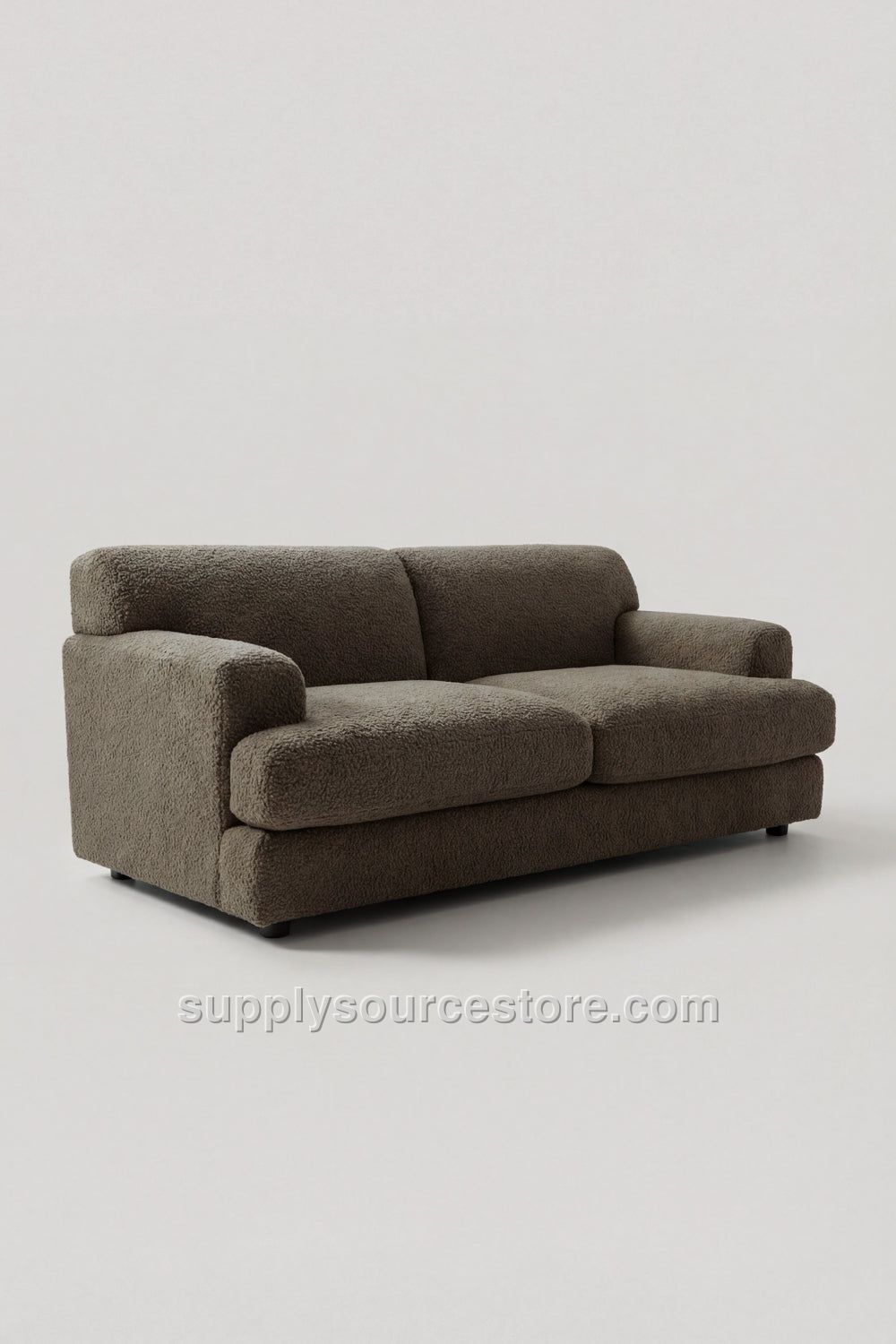 Boucle Fabric Sofa