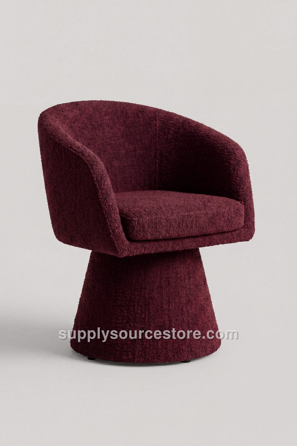 Shonil Velvet Swivel Chair