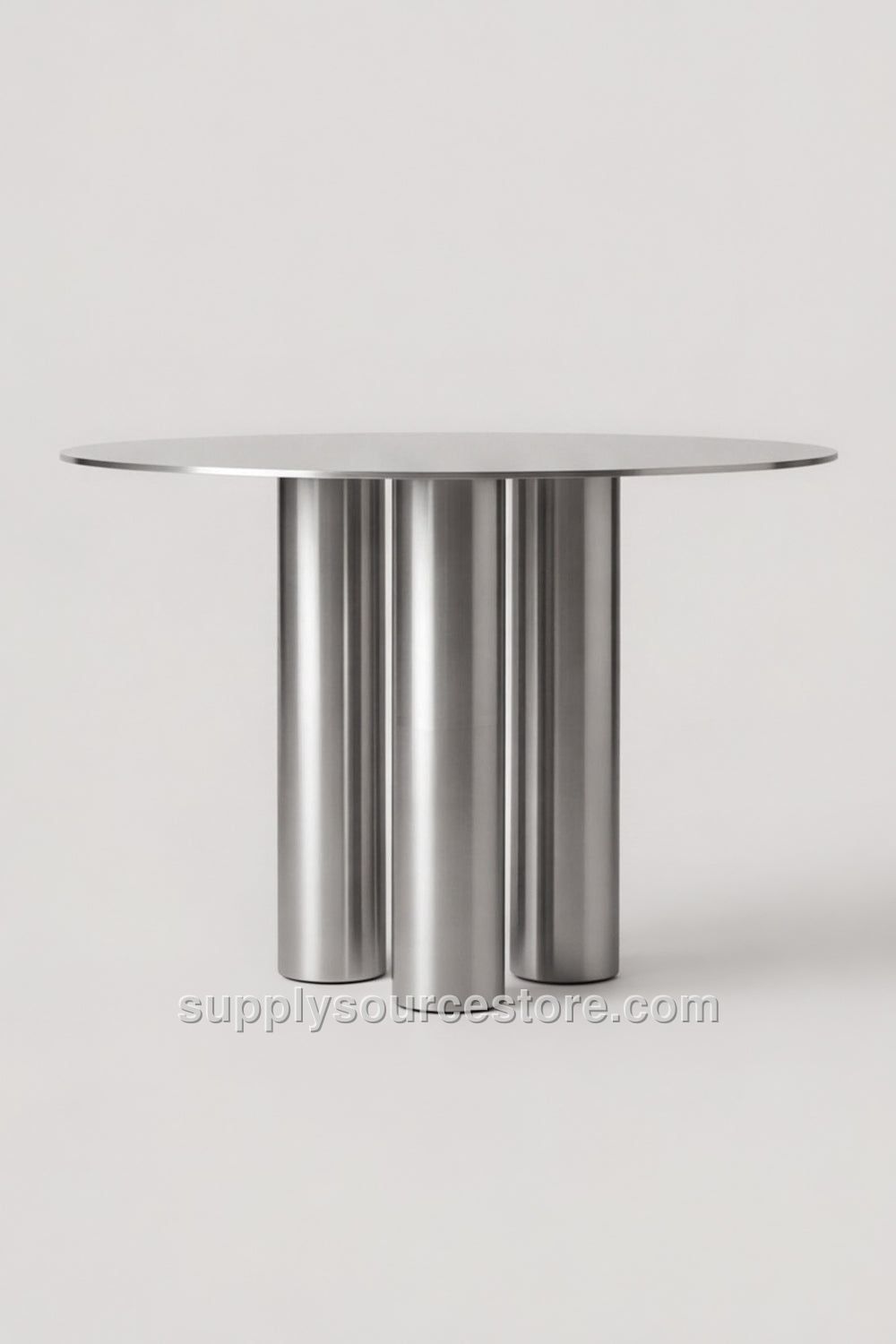 Steel Legged Round Table