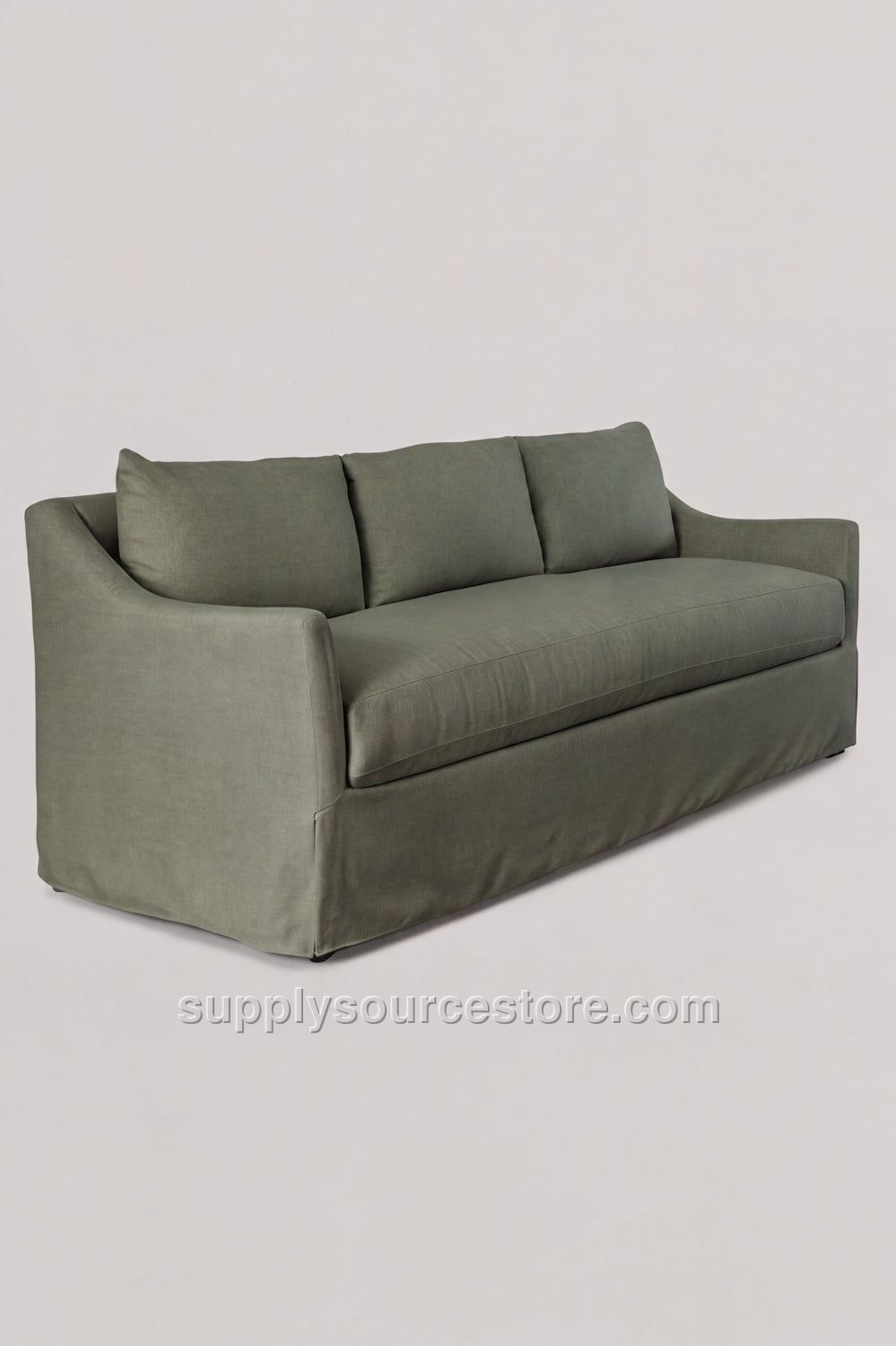 Linen Slipcover Sofa