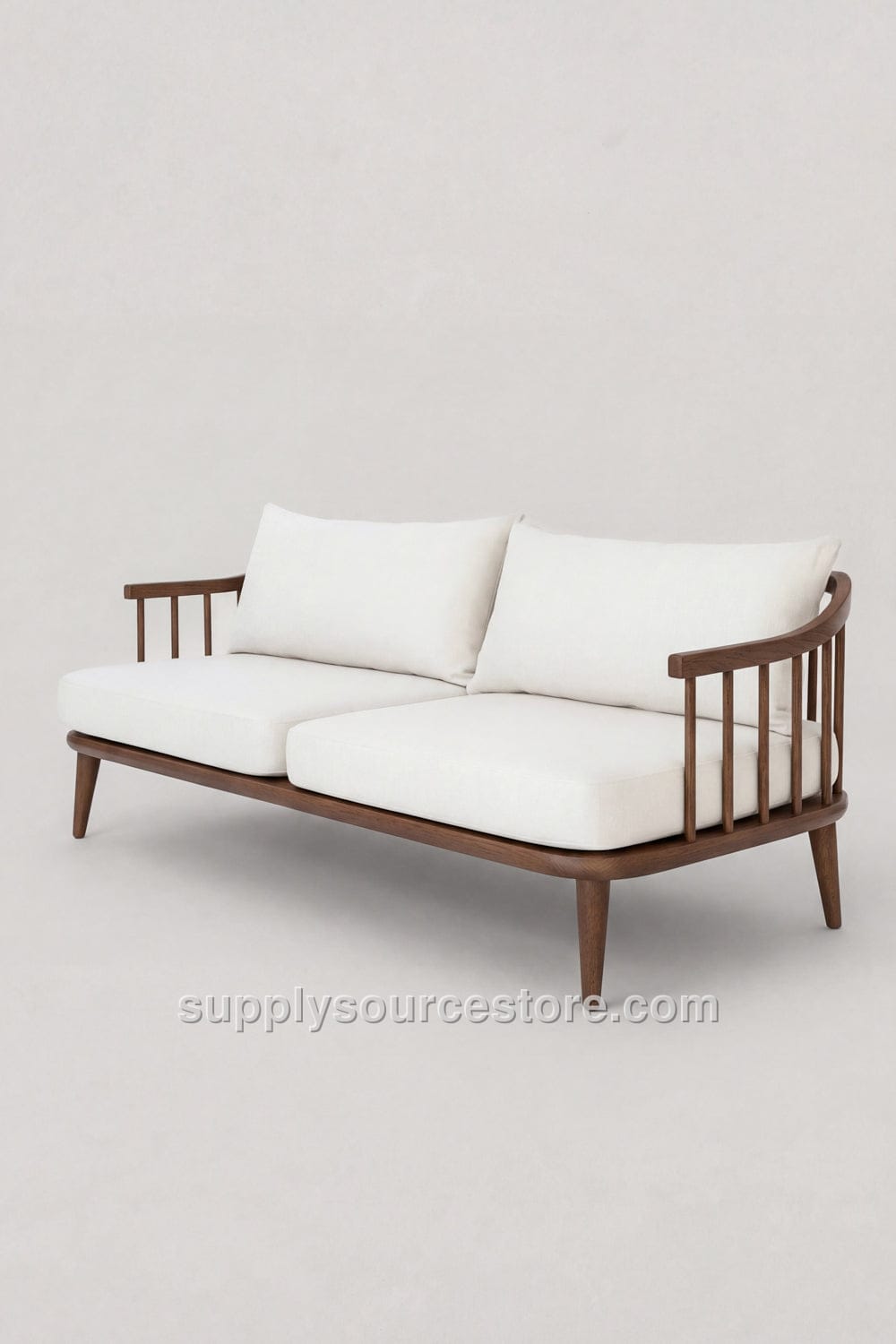 Cushioned Dual Wooden Chair