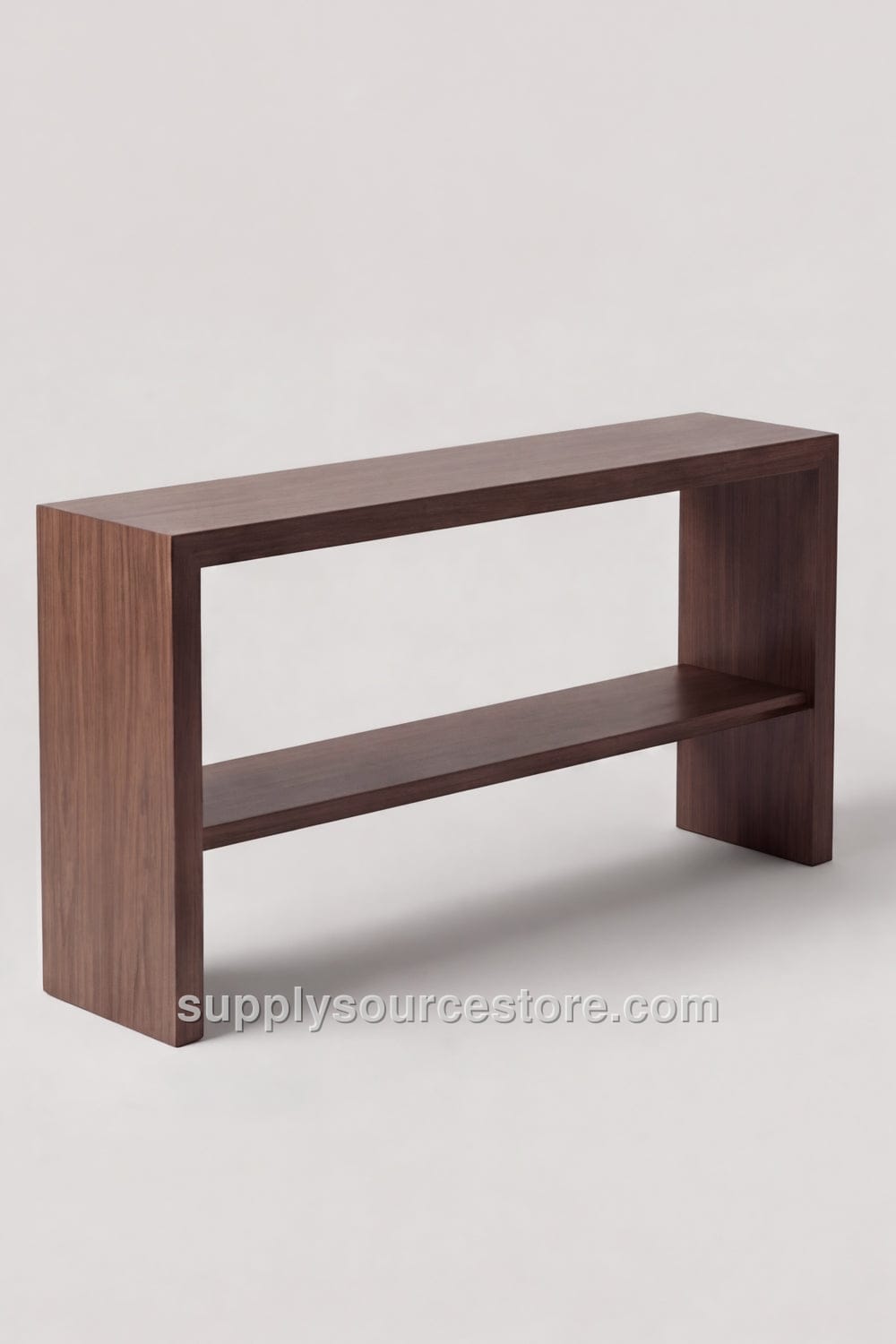 Chair Back Wooden Console Table