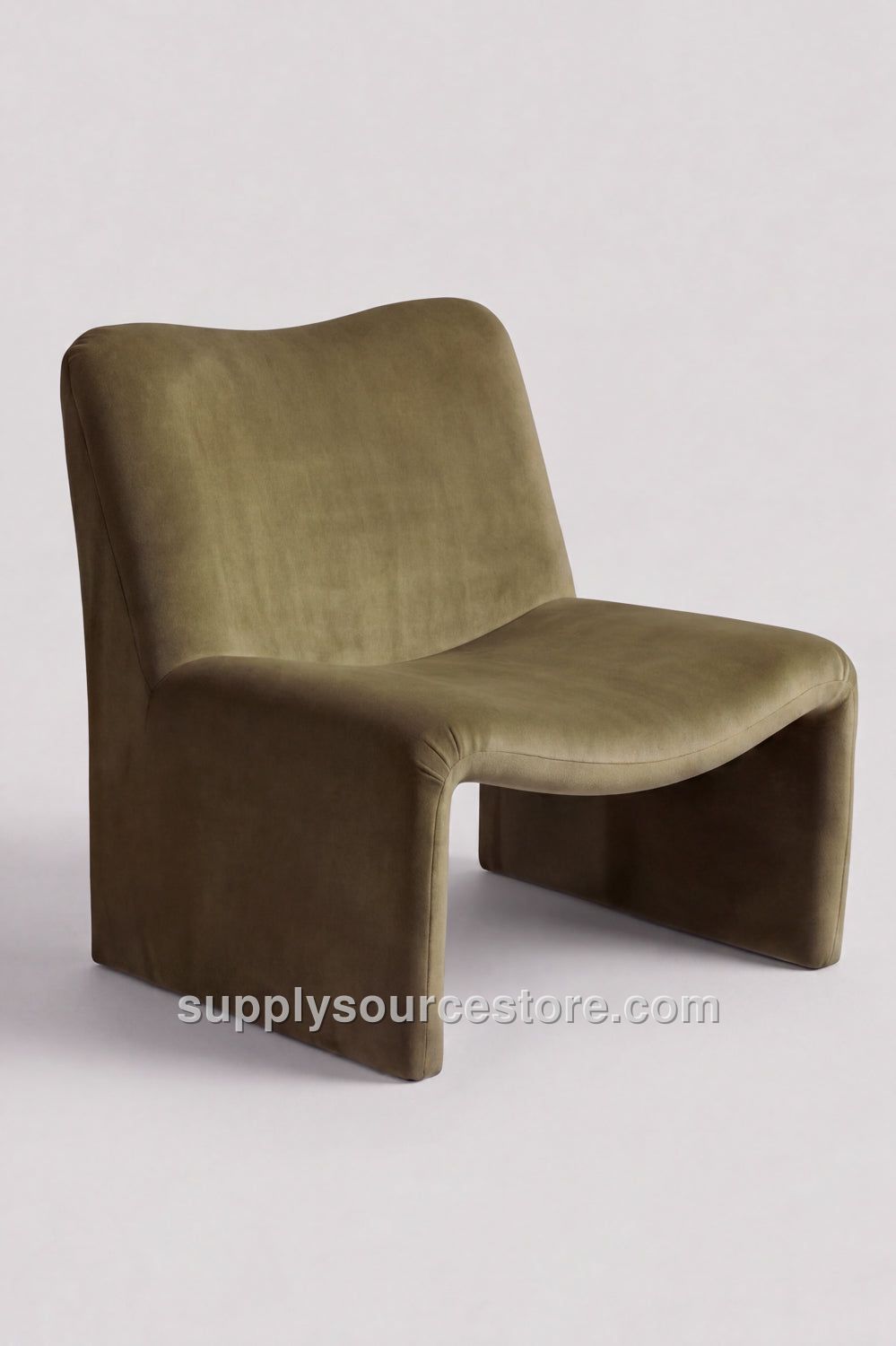 SAPPHIRE Sculpted Velvet Sofa