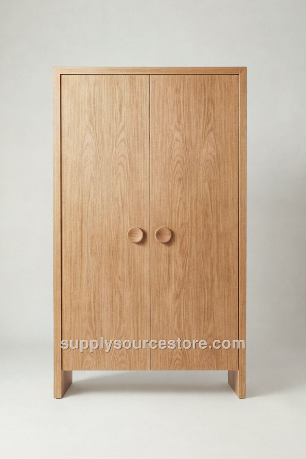 Sienna Two‑Door Wooden Wardrobe · SS-015364