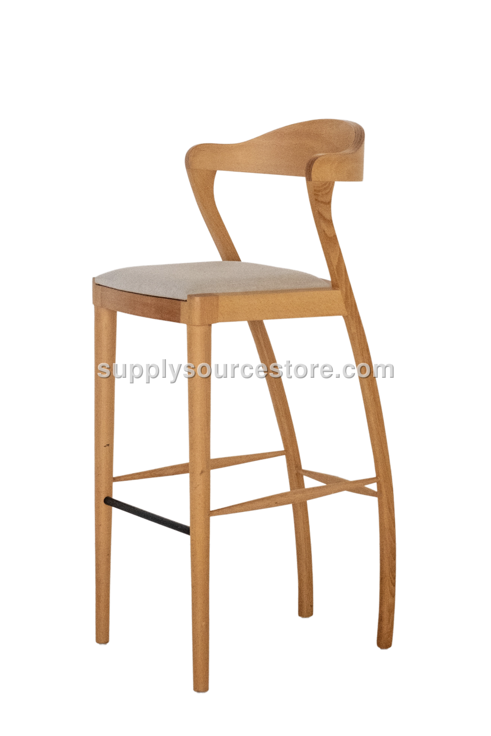 Ahşap Bar Sandalyesi