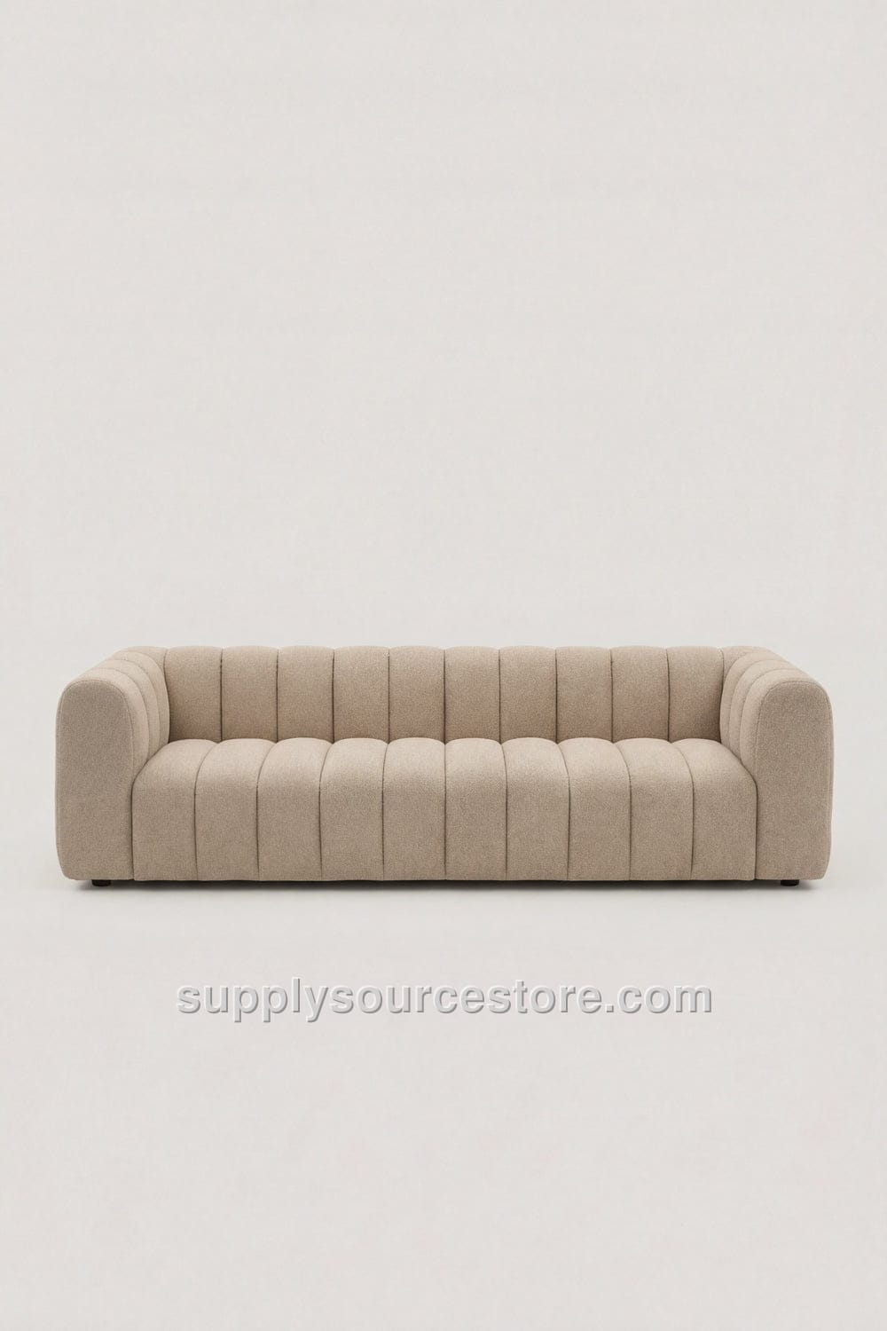 Bouclé Fabric Modular Sectional Sofa