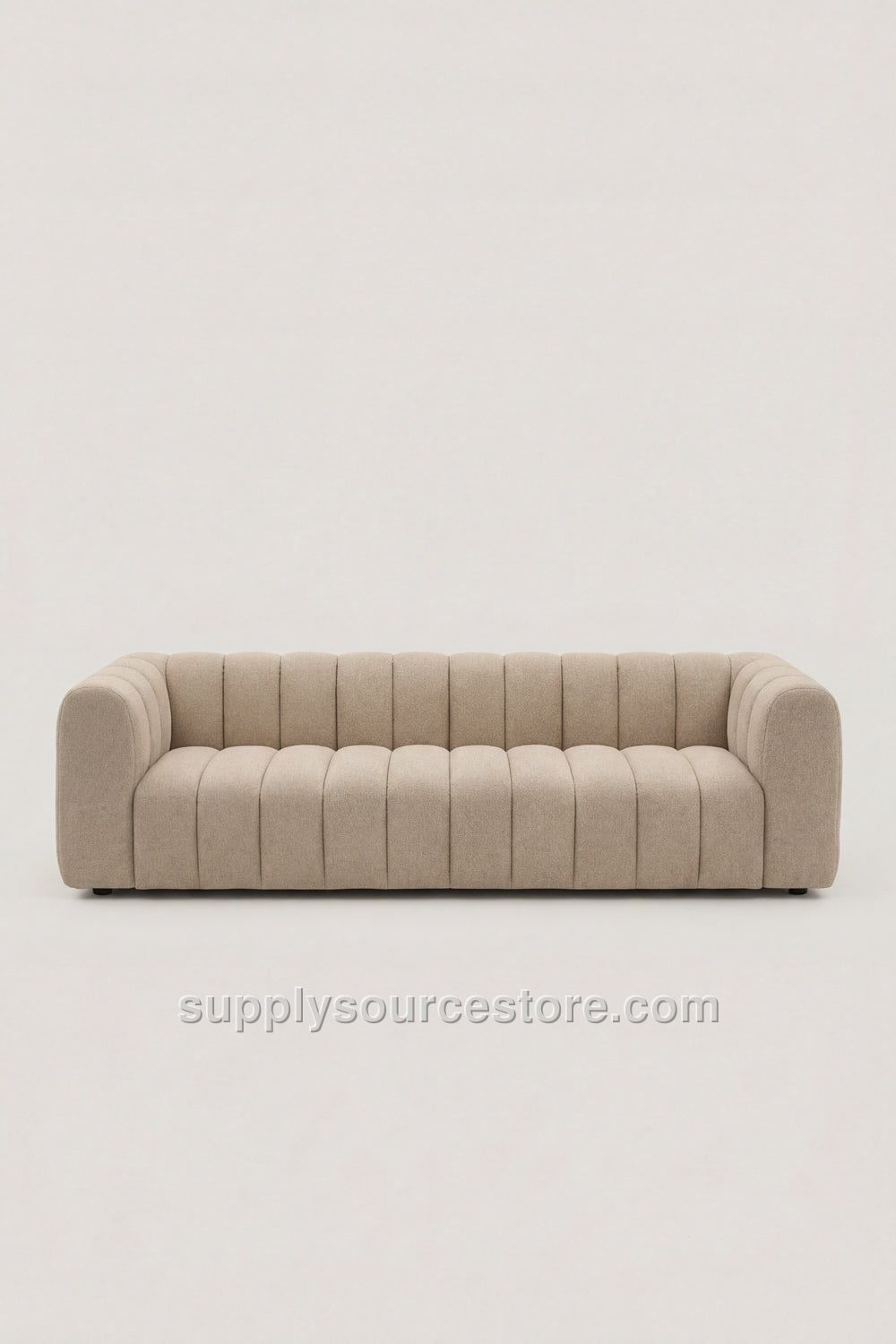 Boucle Fabric Modular Sectional