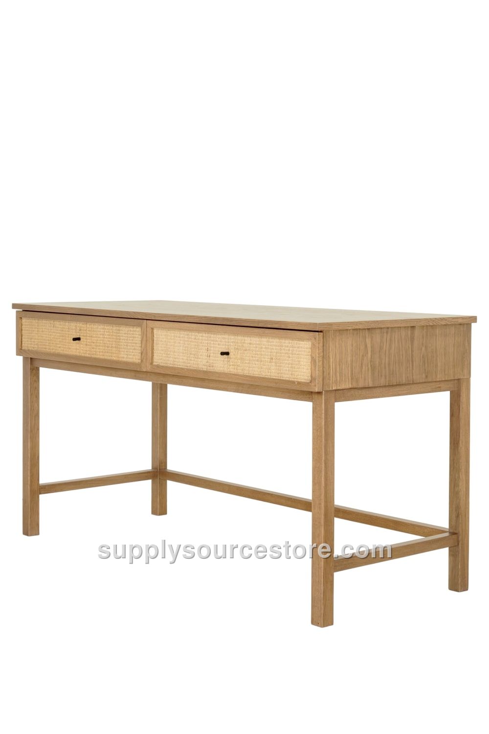 Wooden Desk With Drawers