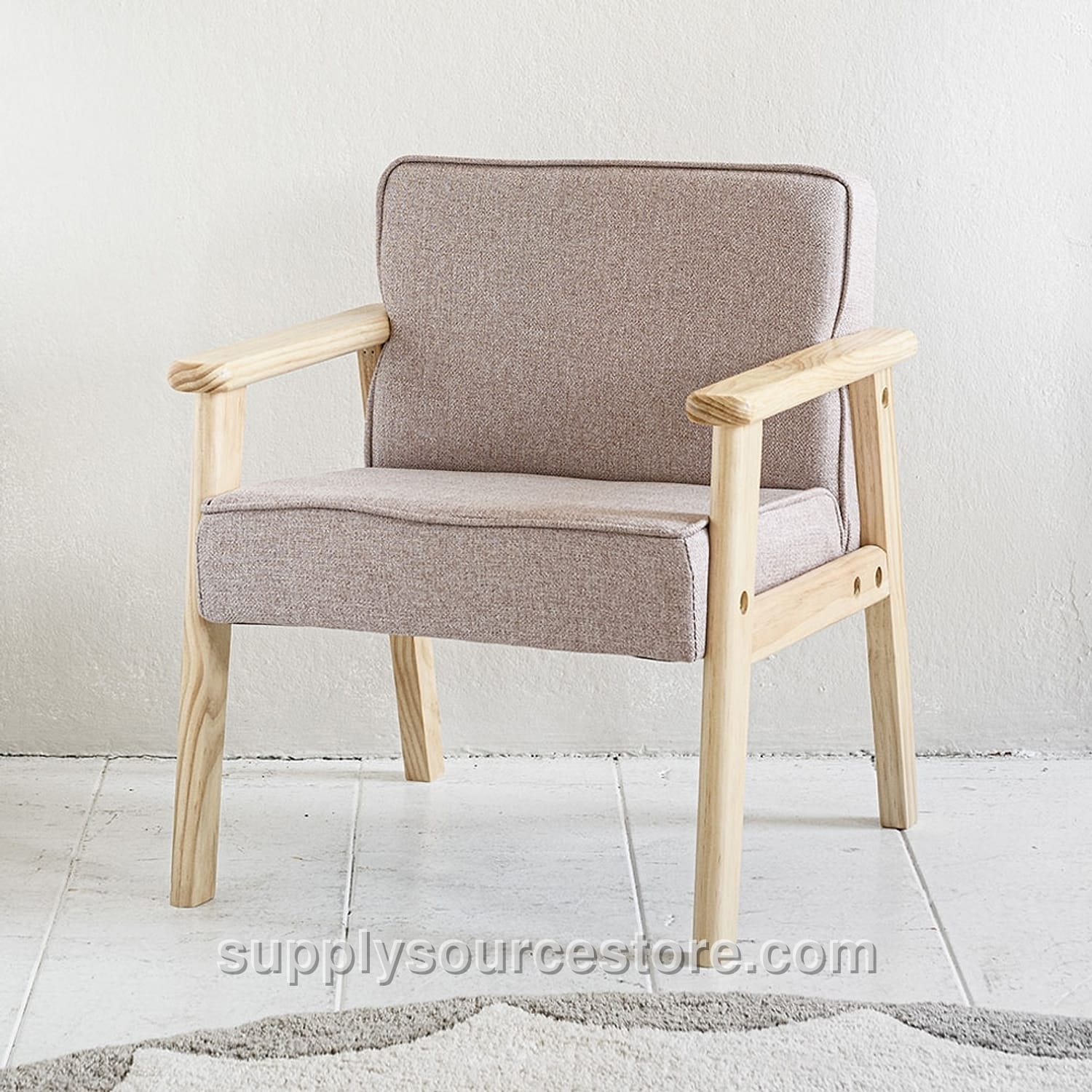 Childs armchair « » | Blush pink