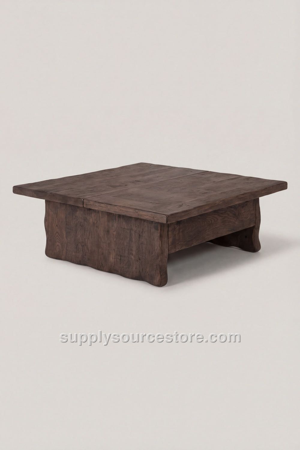 Wooden Bucket Distressed Coffee Table