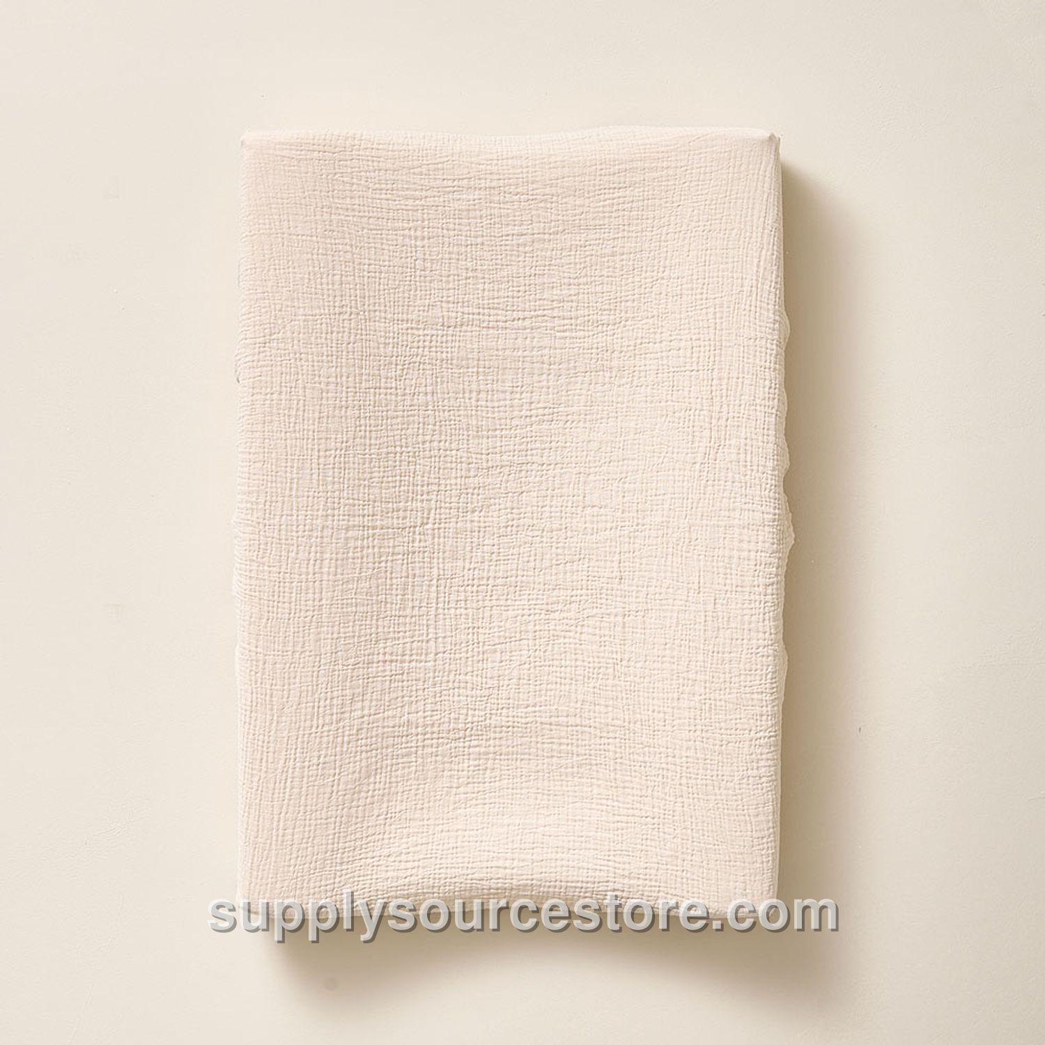 changing mat cover | Muslin Cotton | Beige