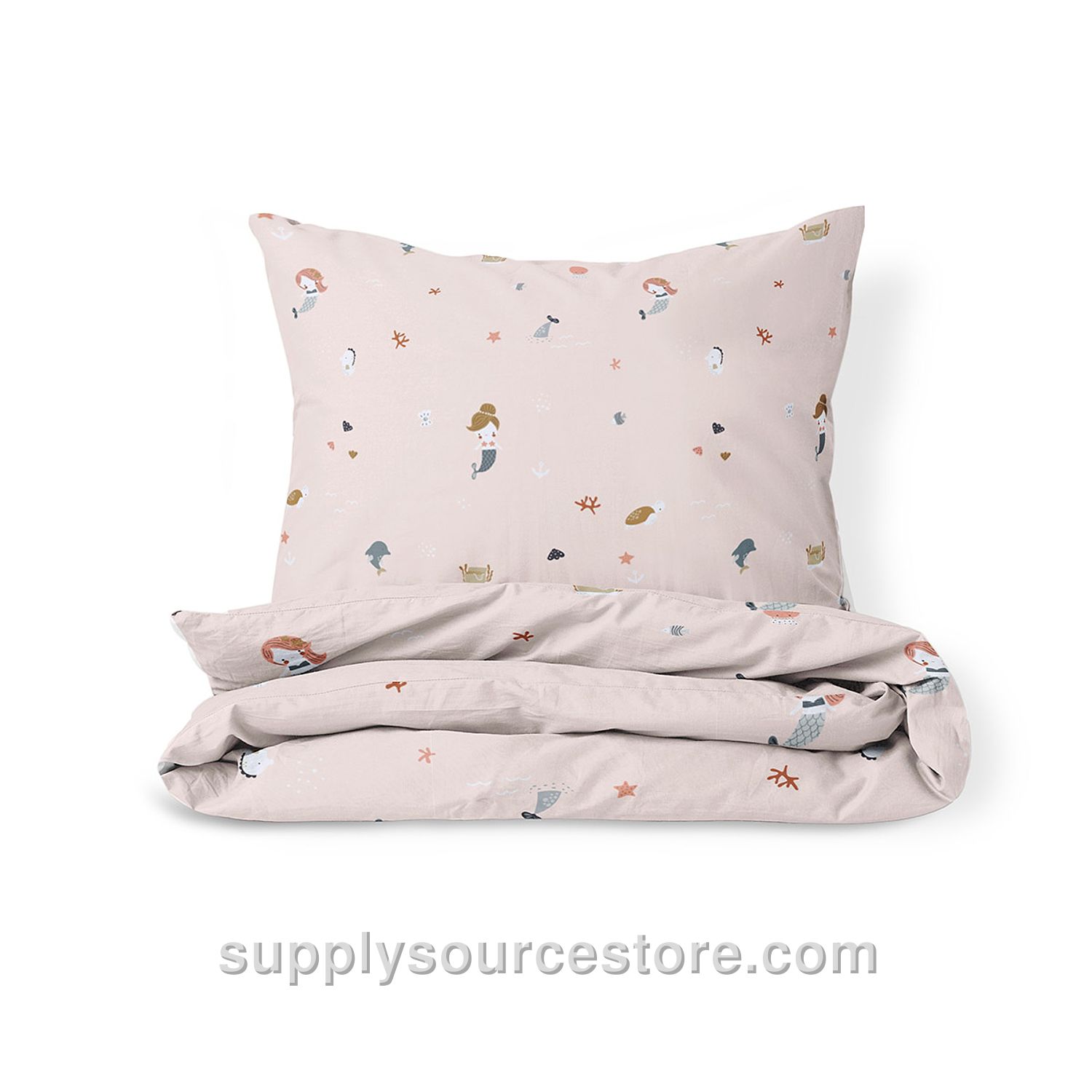 Duvet cover set «Mermaids» | 140 x 200 cm (55.1 x 78.7 in)