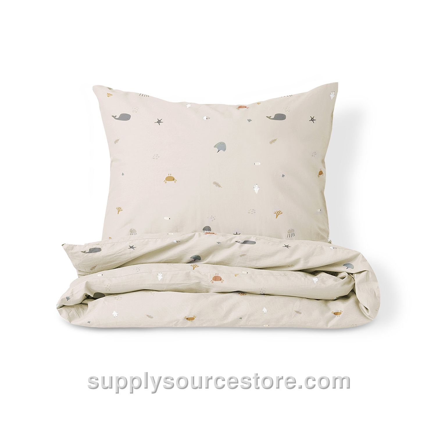 Duvet cover set «Sea life» | 120 x 150 cm (47.2 x 59.1 in)