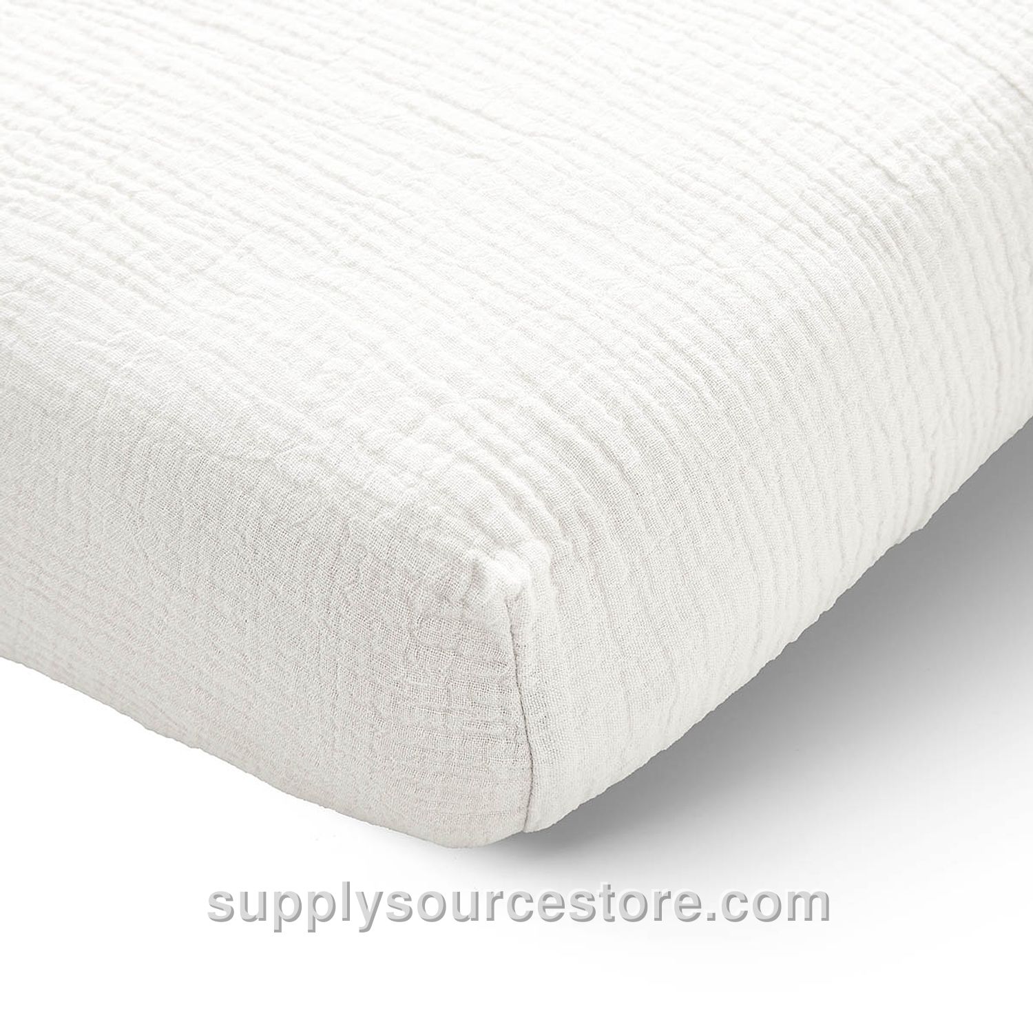 Fitted Sheet 70X140 Cm (NaN in) Muslin | 100% Organic Cotton | White
