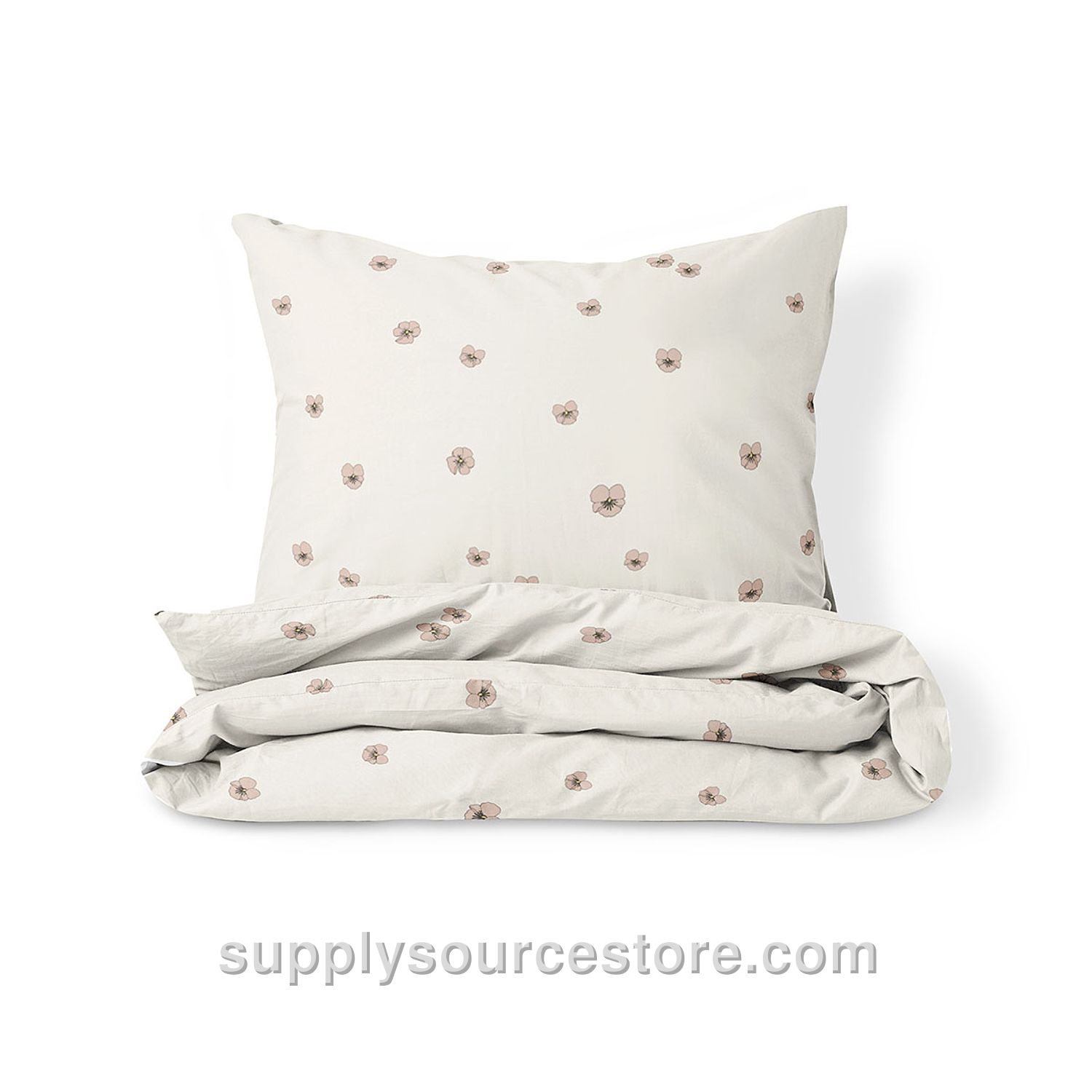 Duvet cover set «Pansy» | 120 x 150 cm (47.2 x 59.1 in)