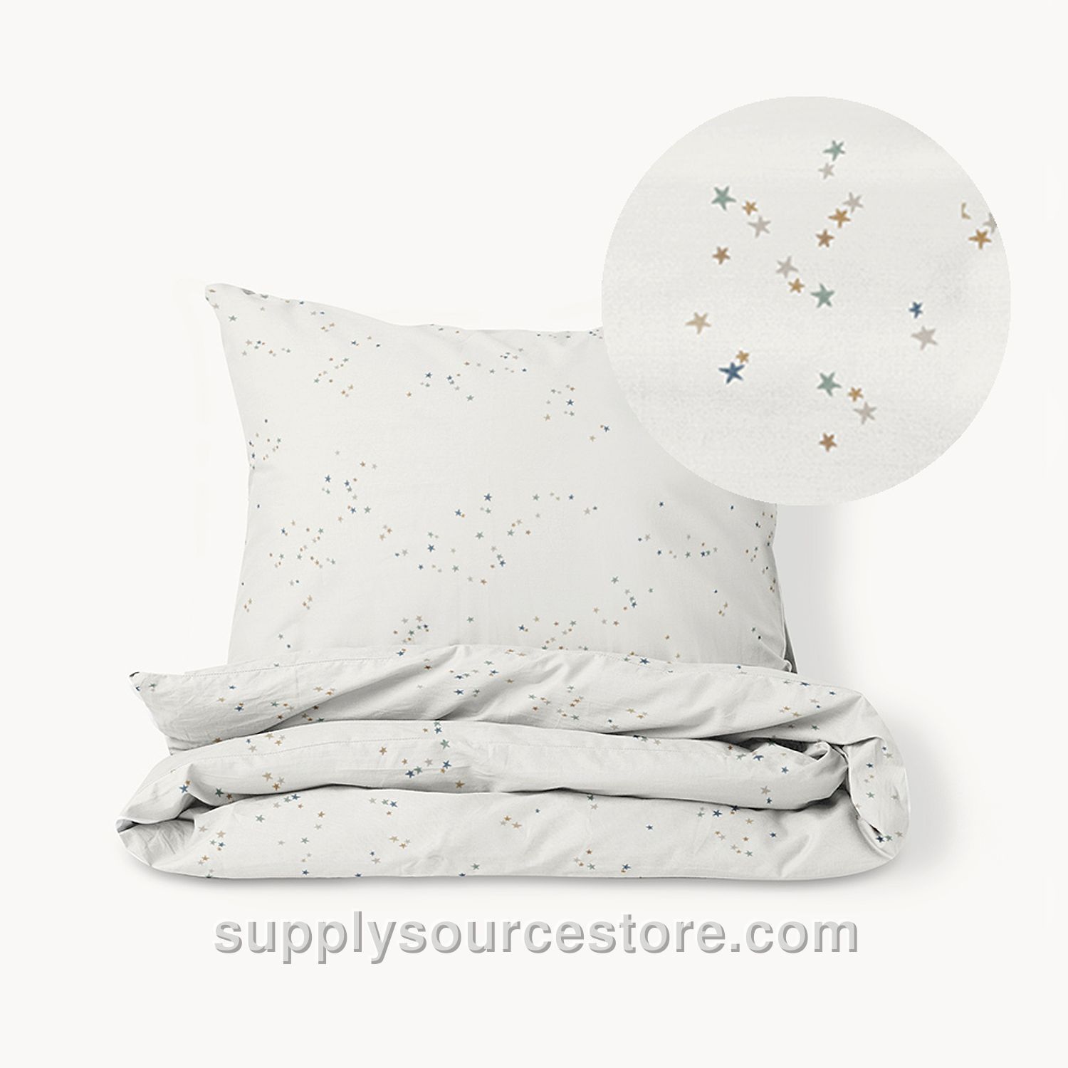 Duvet cover set «Stars» | 140 x 200 cm (55.1 x 78.7 in)