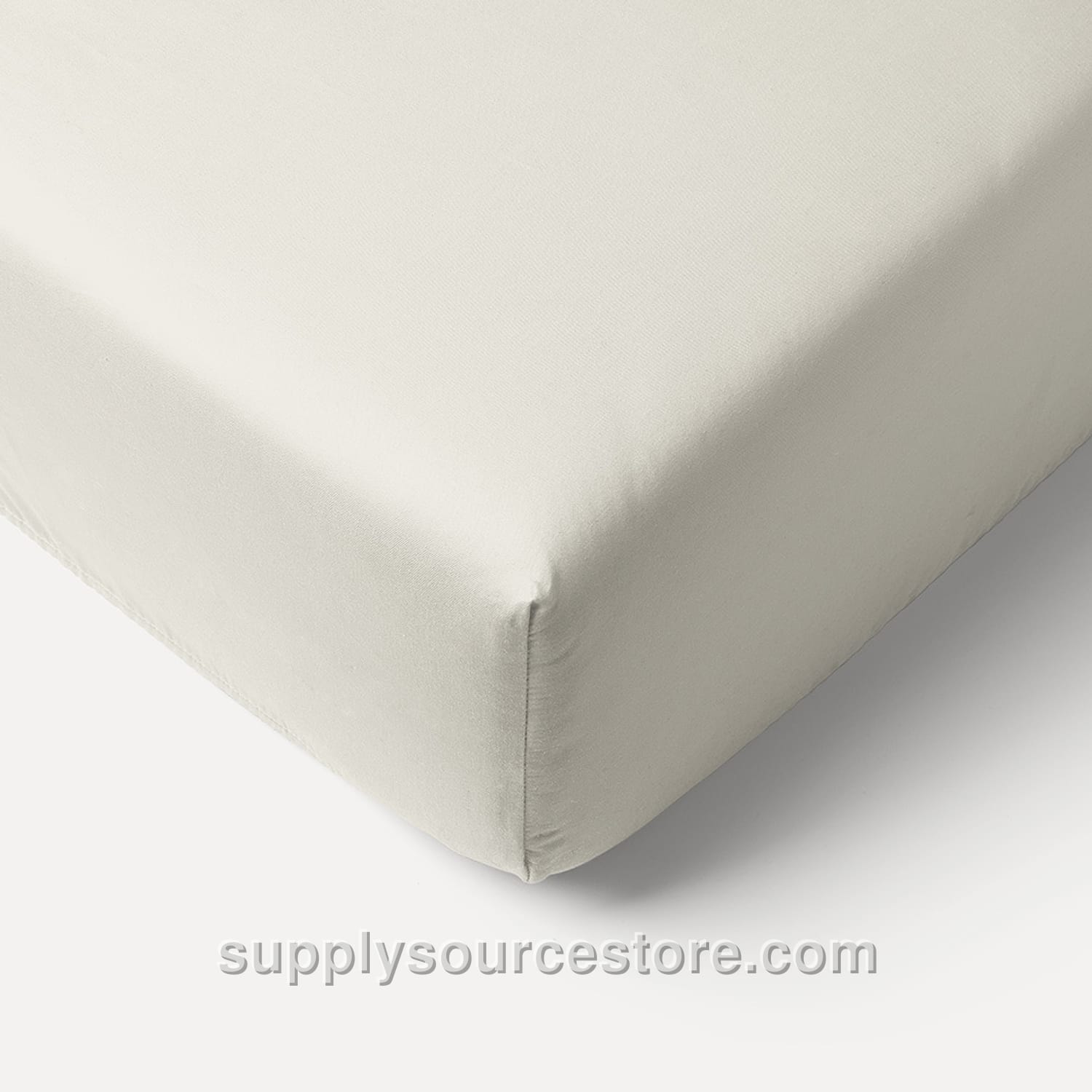 Organic Cotton Jersey Fitted Sheet 70/80 X 140 Cm (31.5 x 55.1 in) | Ivory