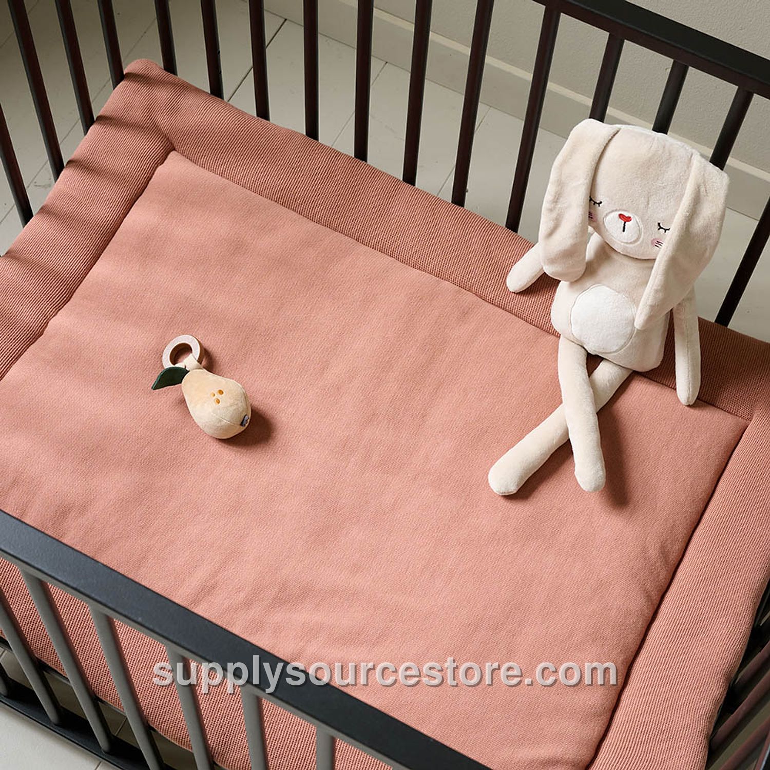 Mat 70 x 96 cm (27.6 x 37.8 in) for Foldable Playpen | Terracotta