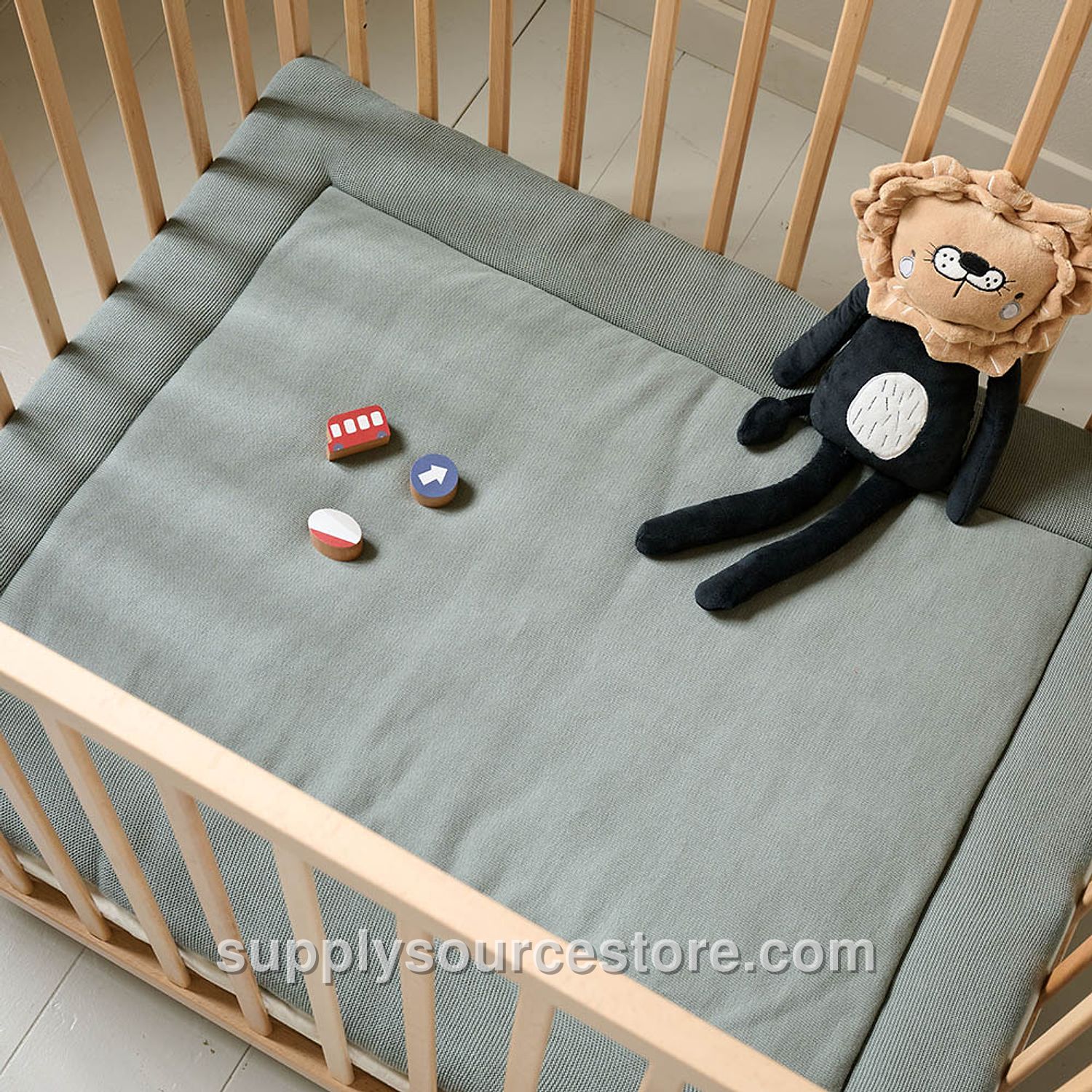 Playpen Mat 75 X 95 Cm (NaN in) |Green