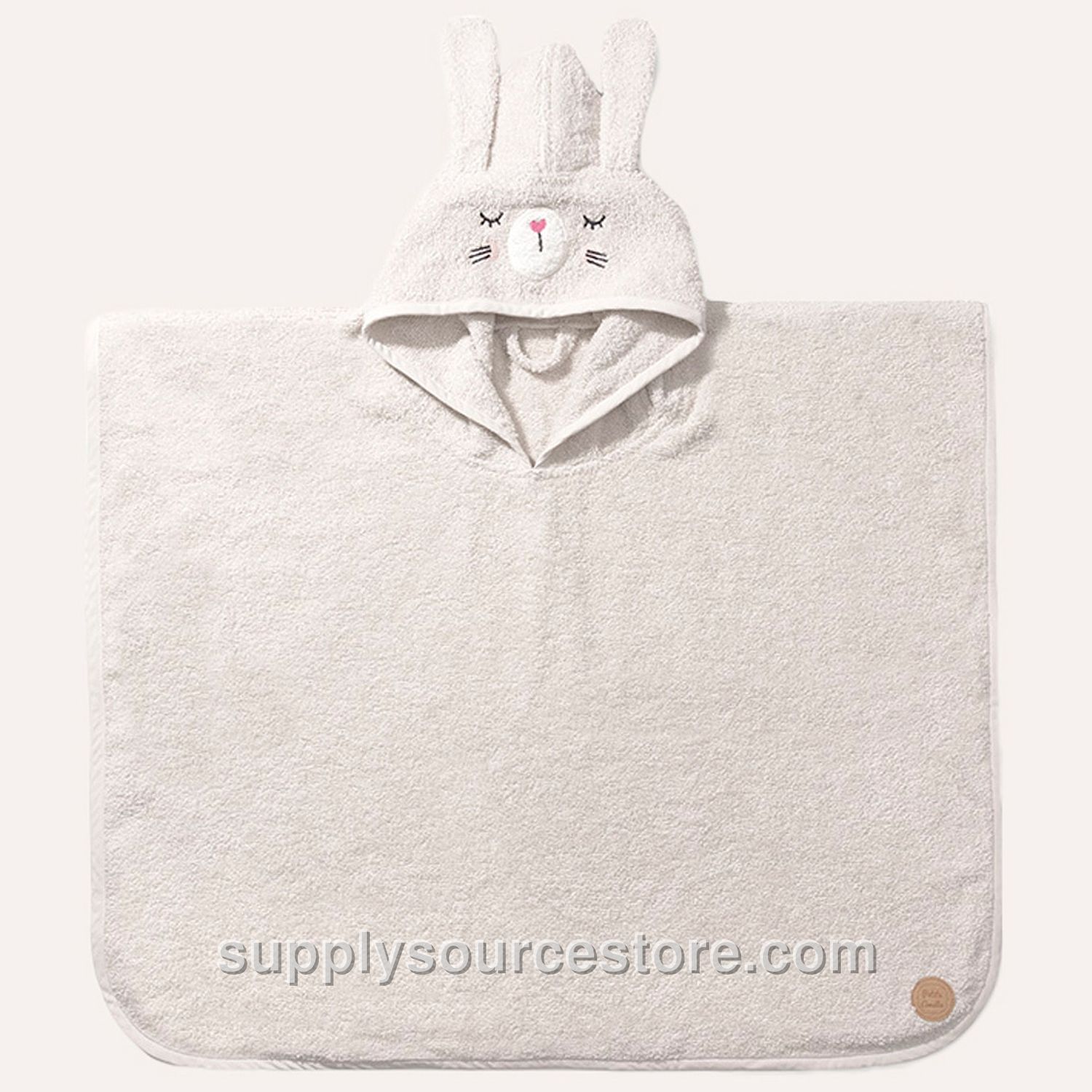 Hooded Poncho Towel Bunny «Lapi»|1 - 4 Years | 52 X 63 Cm (NaN in) | Beige