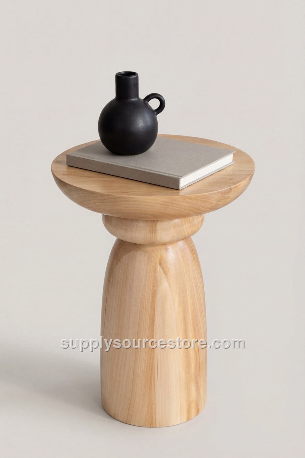 Wood Turned Side Table