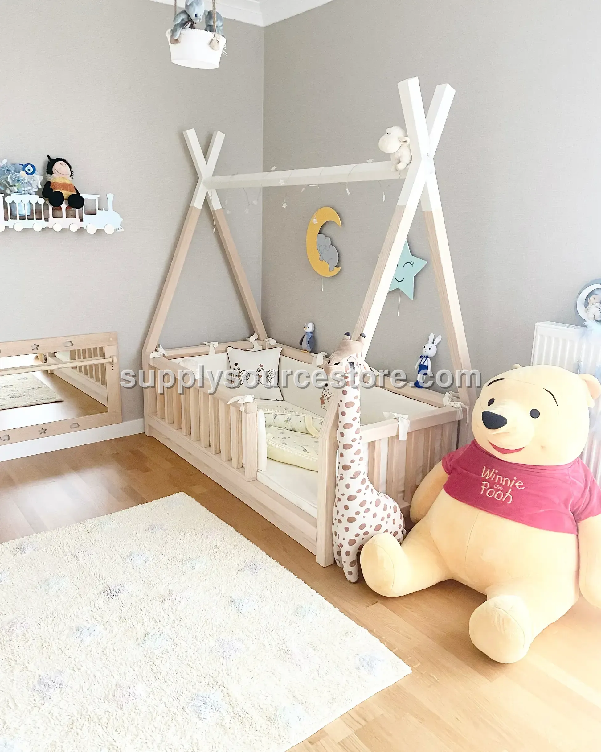NATURAL TENT Montessori Bed - Without Drawers