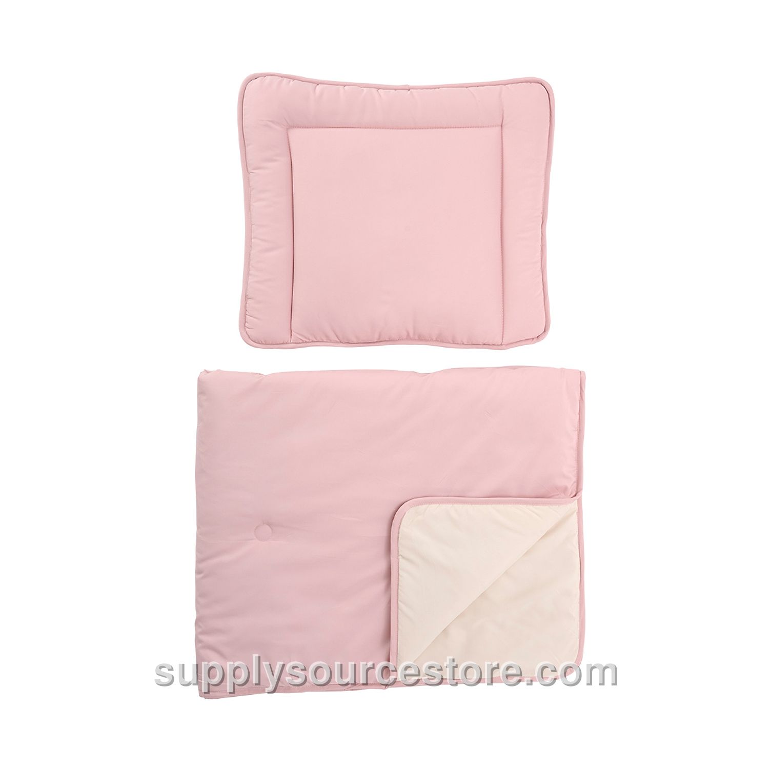 Coverless duvet with pillow | 120 x 150 cm (47.2 x 59.1 in) | Pink