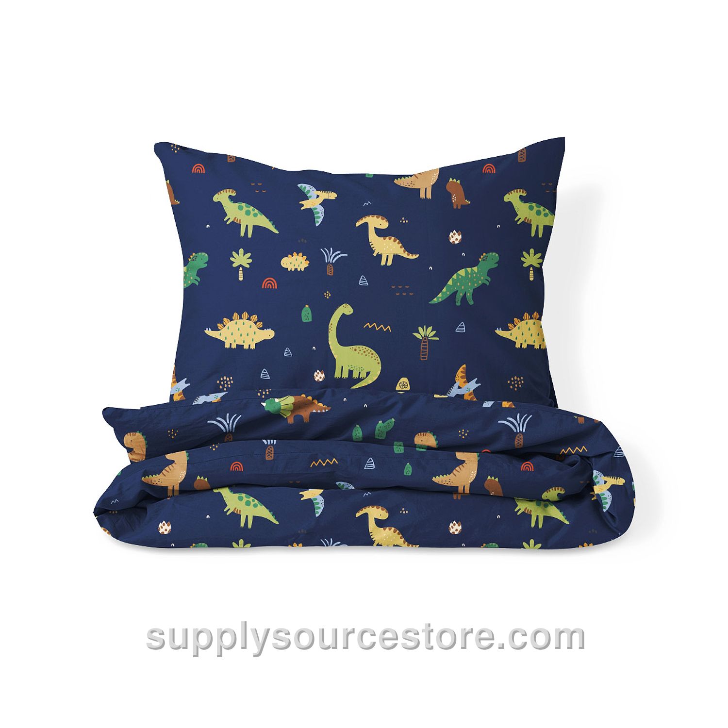 Duvet cover set «Dino» | 120 x 150 cm (47.2 x 59.1 in) · SS-015915