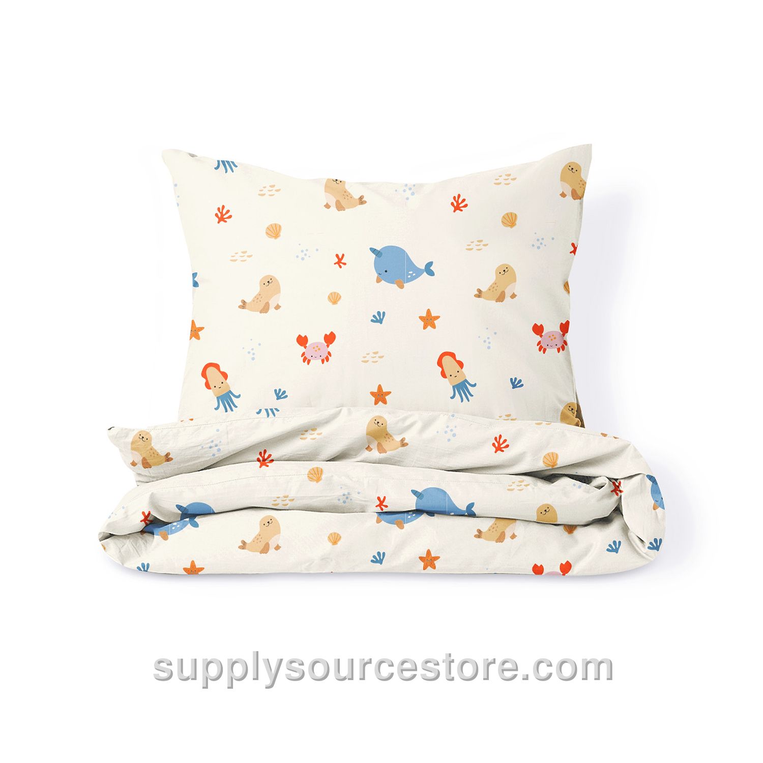 Duvet Cover Set «Océan» | 120 x 150 cm (47.2 x 59.1 in)
