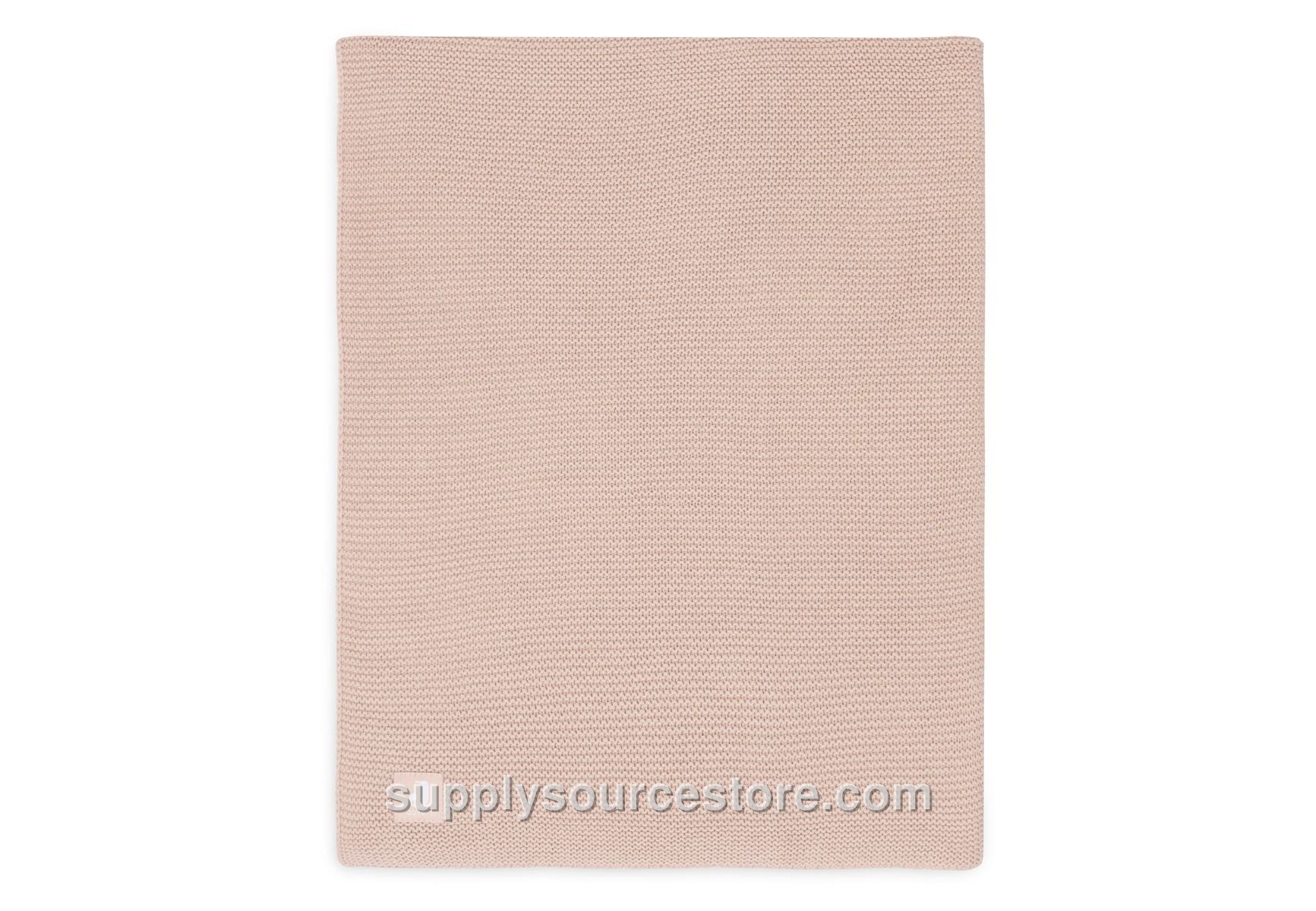 Jollein - Blanket Cot 100x150cm (39.4 x 59.1 in) Basic Knit - Wild Rose