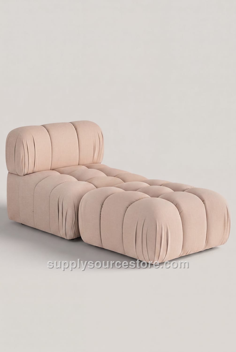 Cushioned Lounge Chair