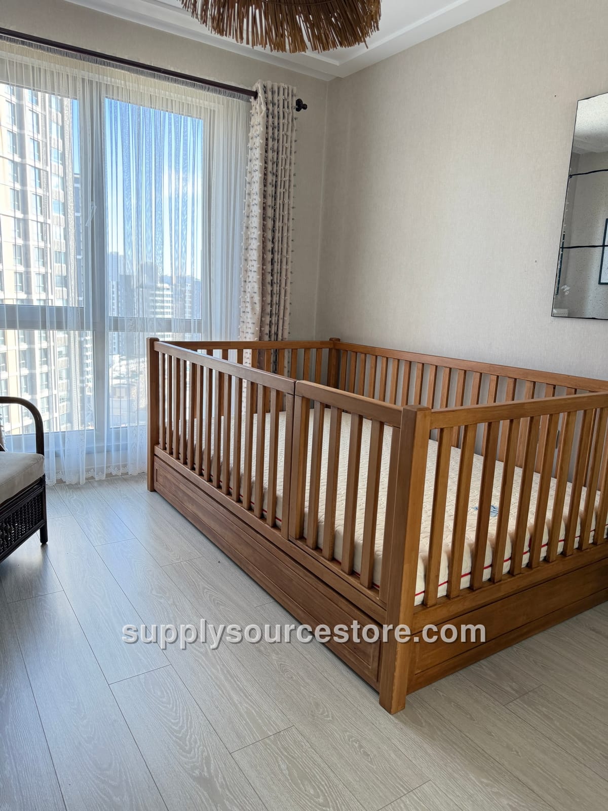 Petra Series Massive Lidded Oval Montessori Bed