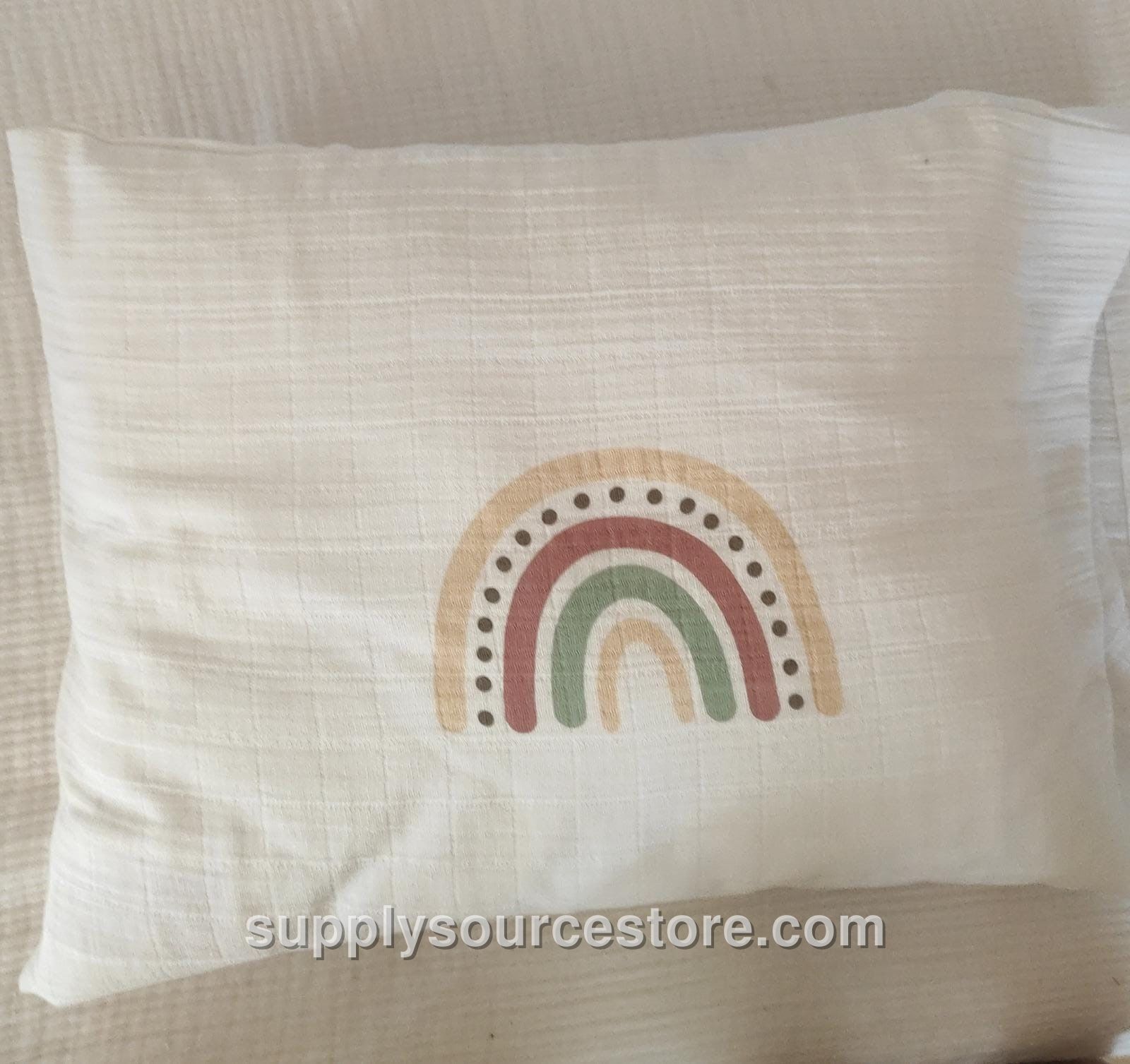 Muslin Pillow Cover