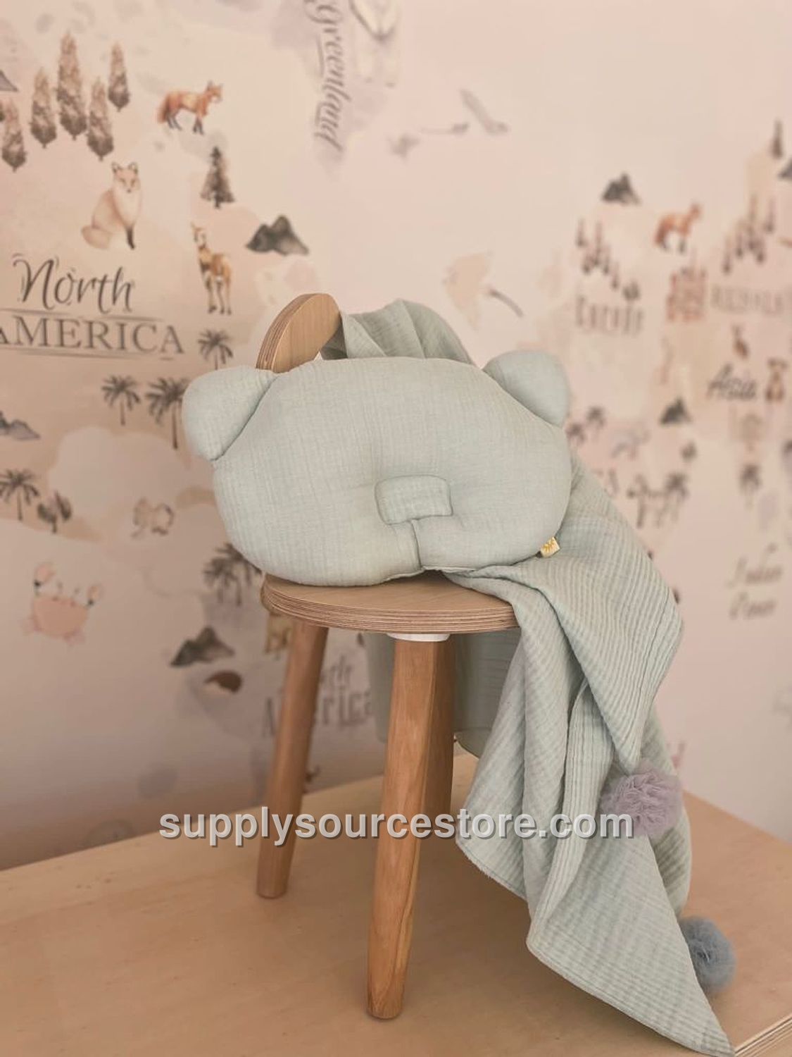 Candy Muslin Set Eden Green