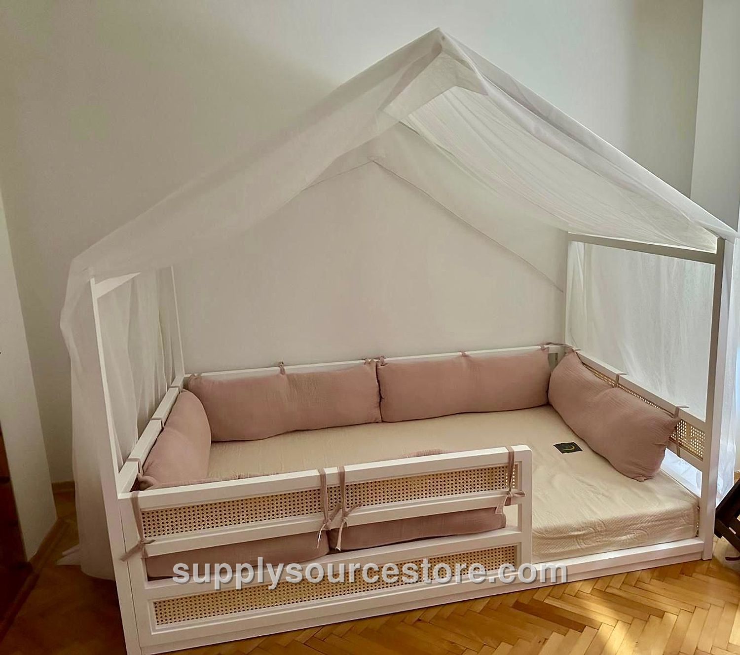 Pink Mattress Edge Protector - 90x190
