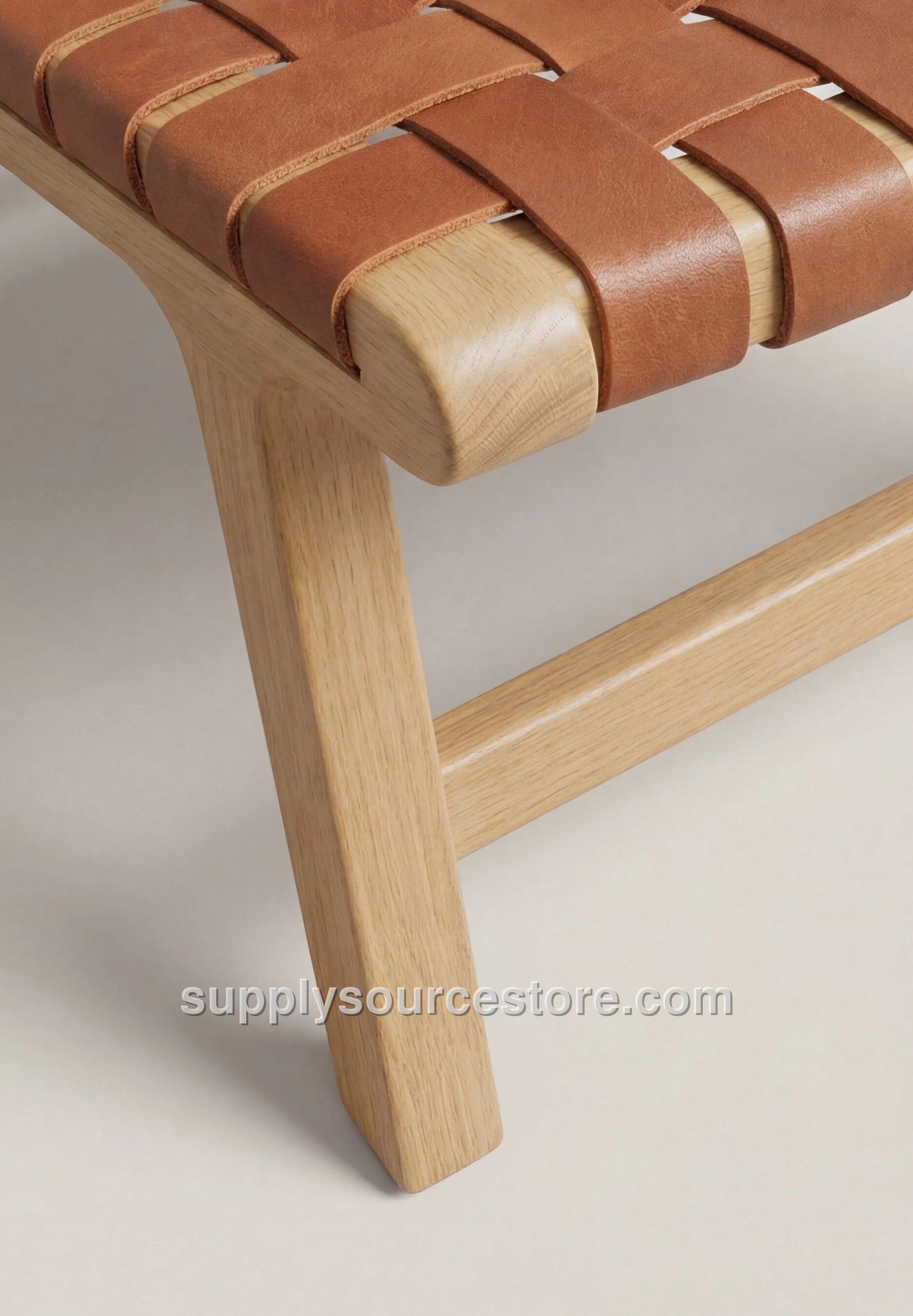 Leather Wood Chair